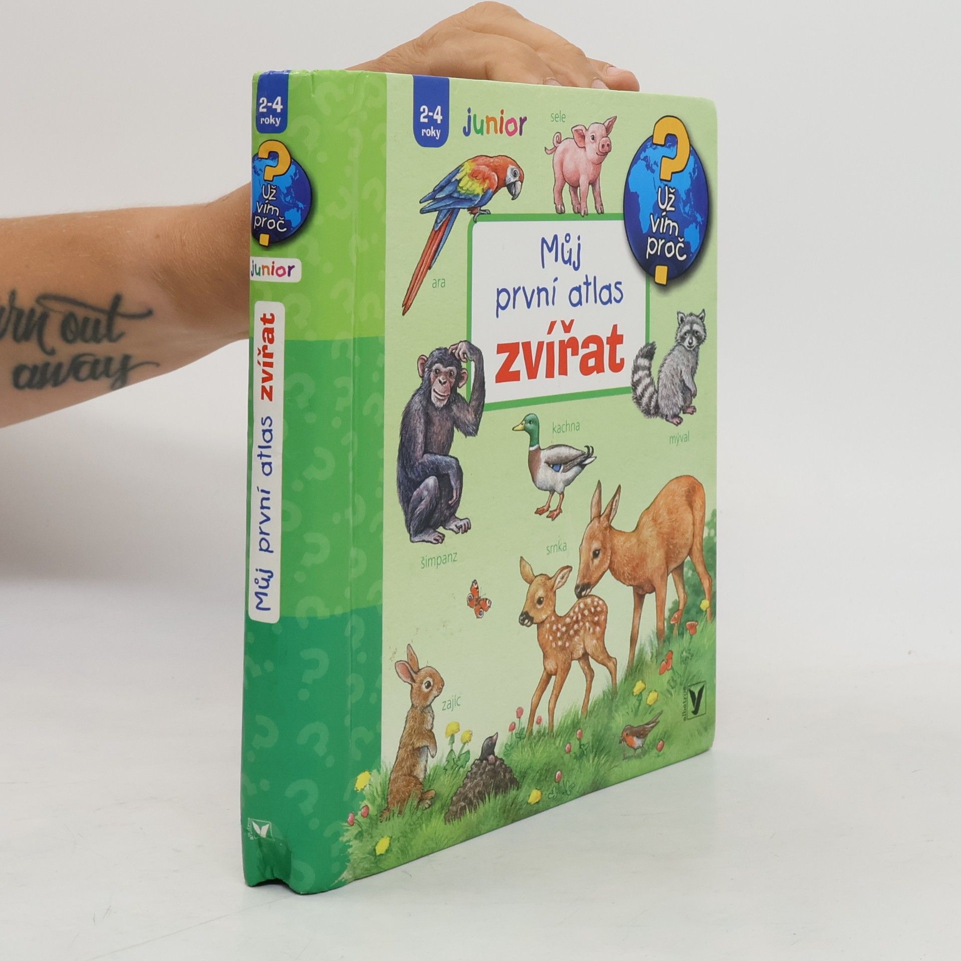 Anne Möller Můj první atlas zvířat