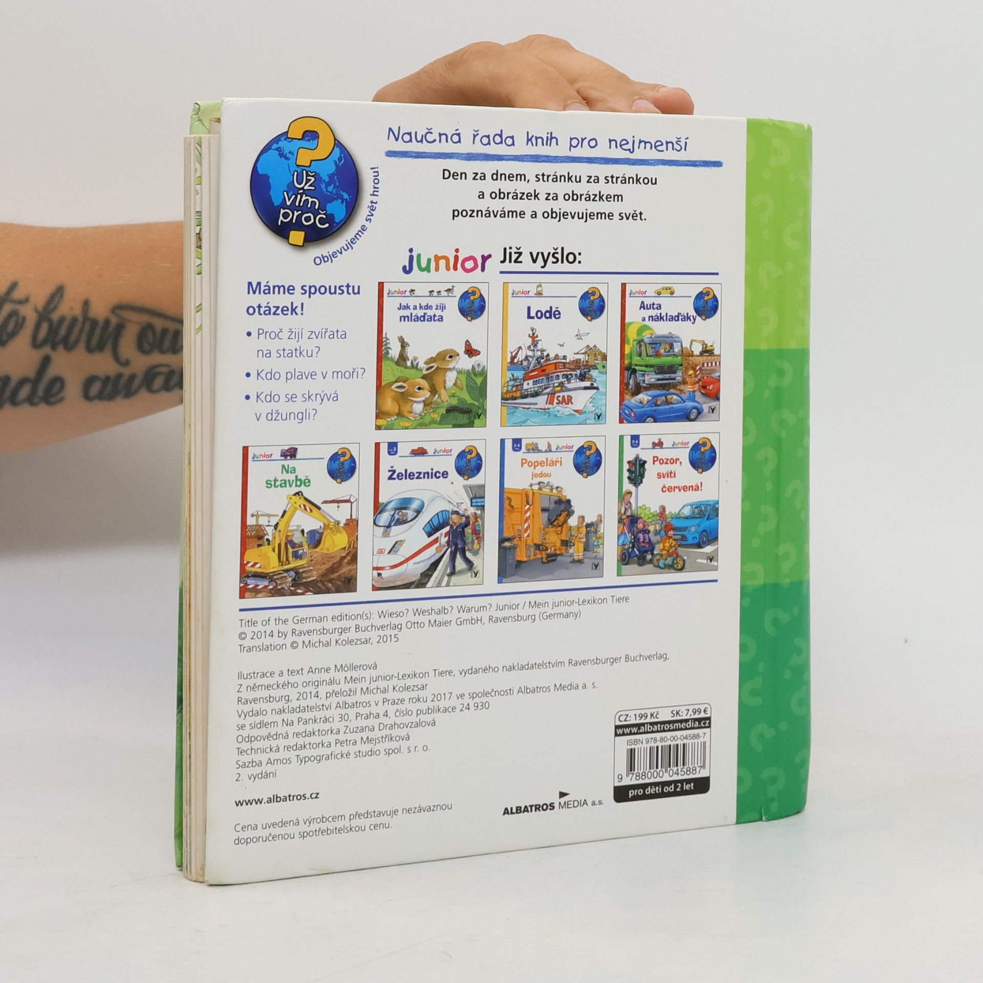 Anne Möller Můj první atlas zvířat