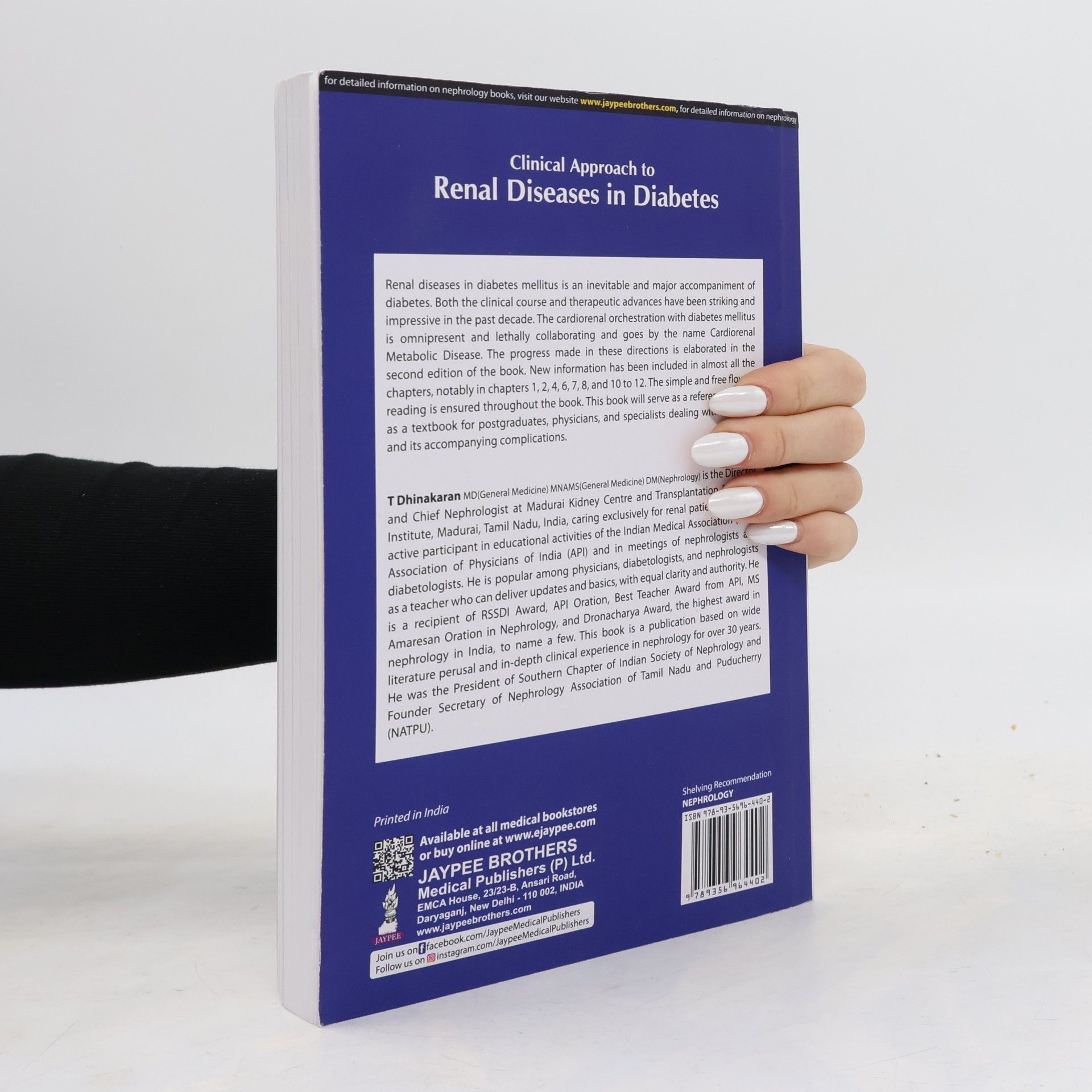 T Dhinakaran Clinical Approach to Renal Diseases in Diabetes