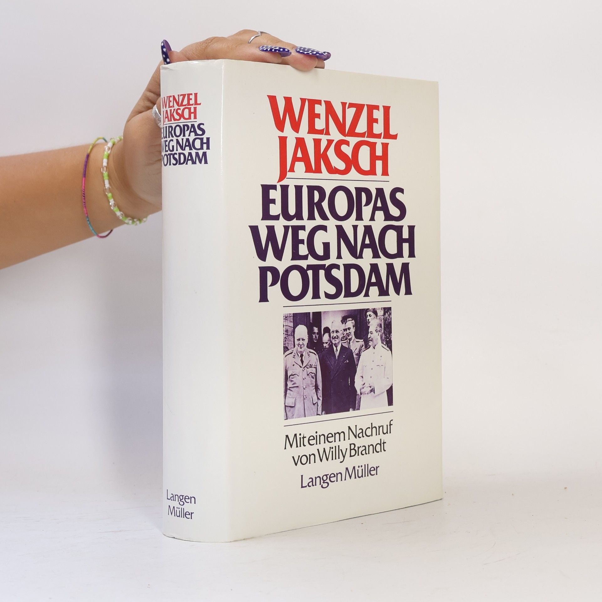 Wenzel Jaksch Europas Weg nach Potsdam