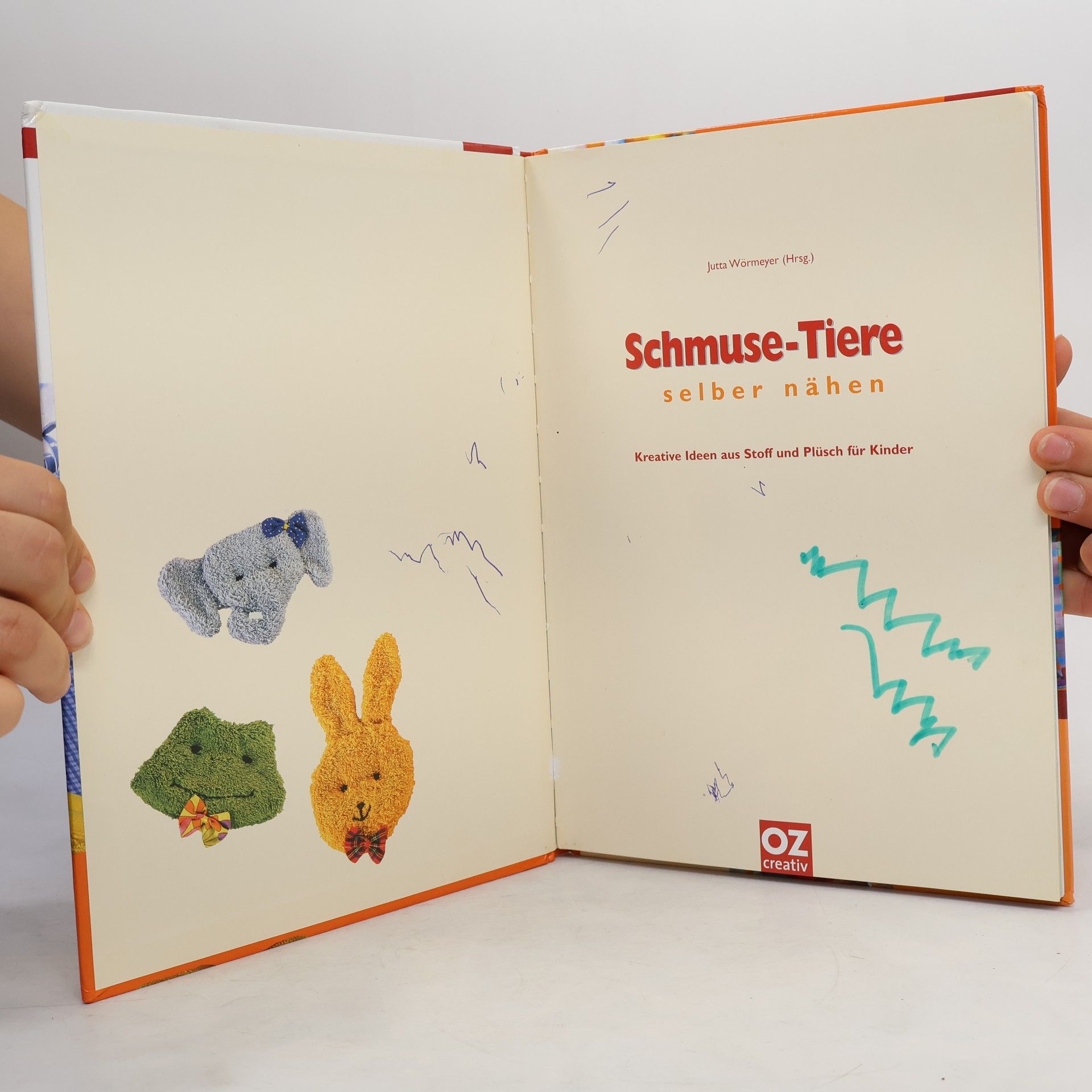Hermann Mareth Schmuse-Tiere selber nähen
