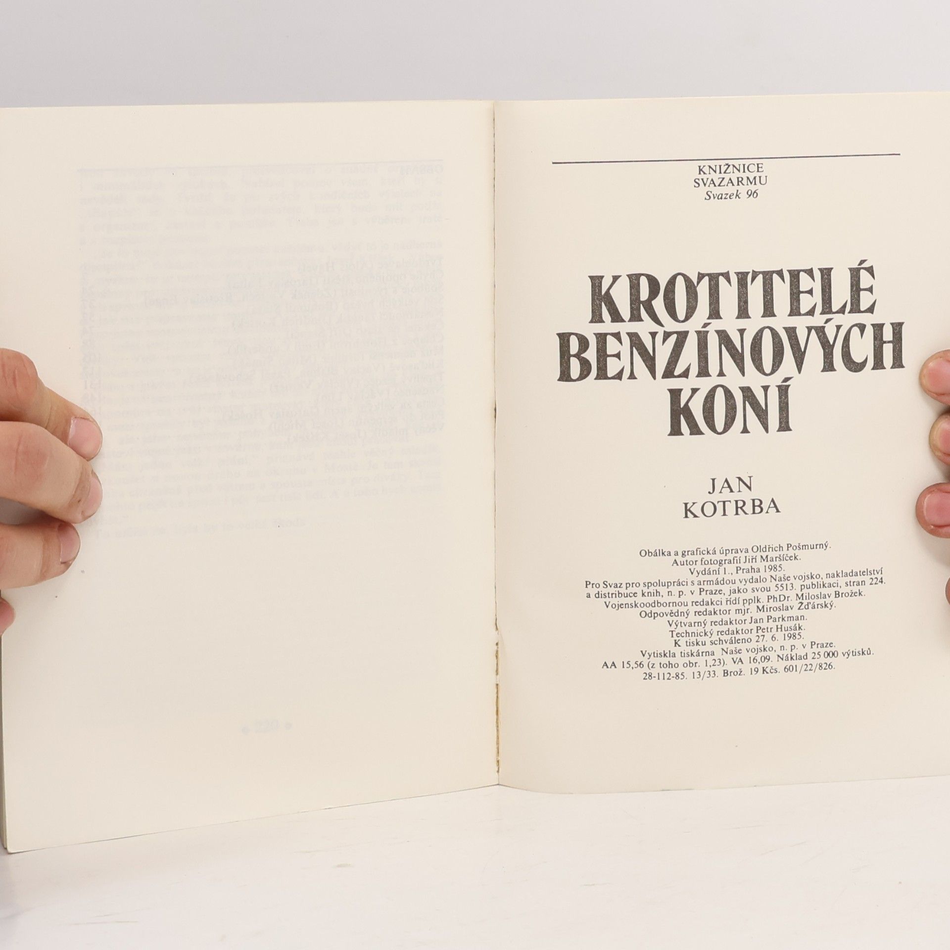 Jan Kotrba Krotitelé benzínových koní