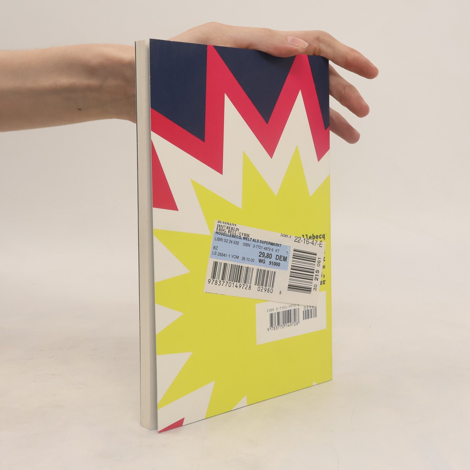 Michel Houellebecq Die Welt als Supermarkt