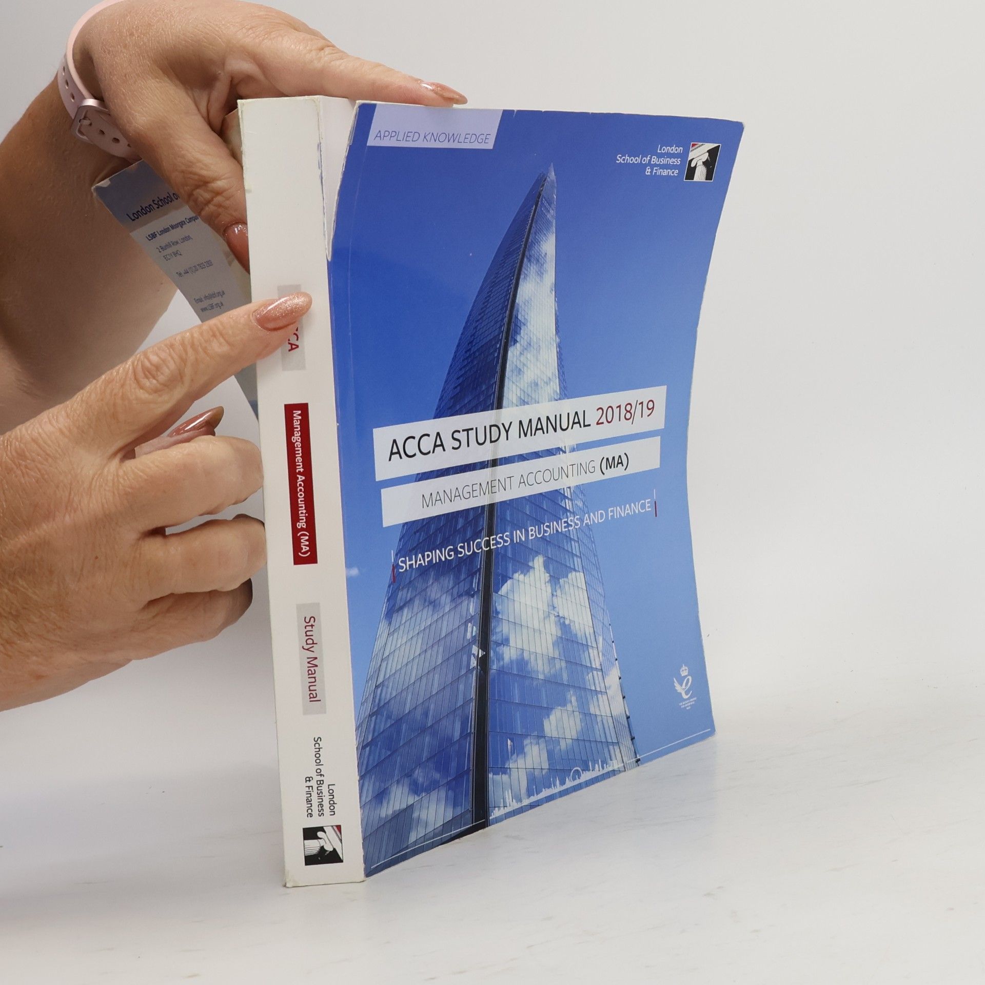 Autorenkollektiv ACCA Study Manual 2018/19. Management Accounting