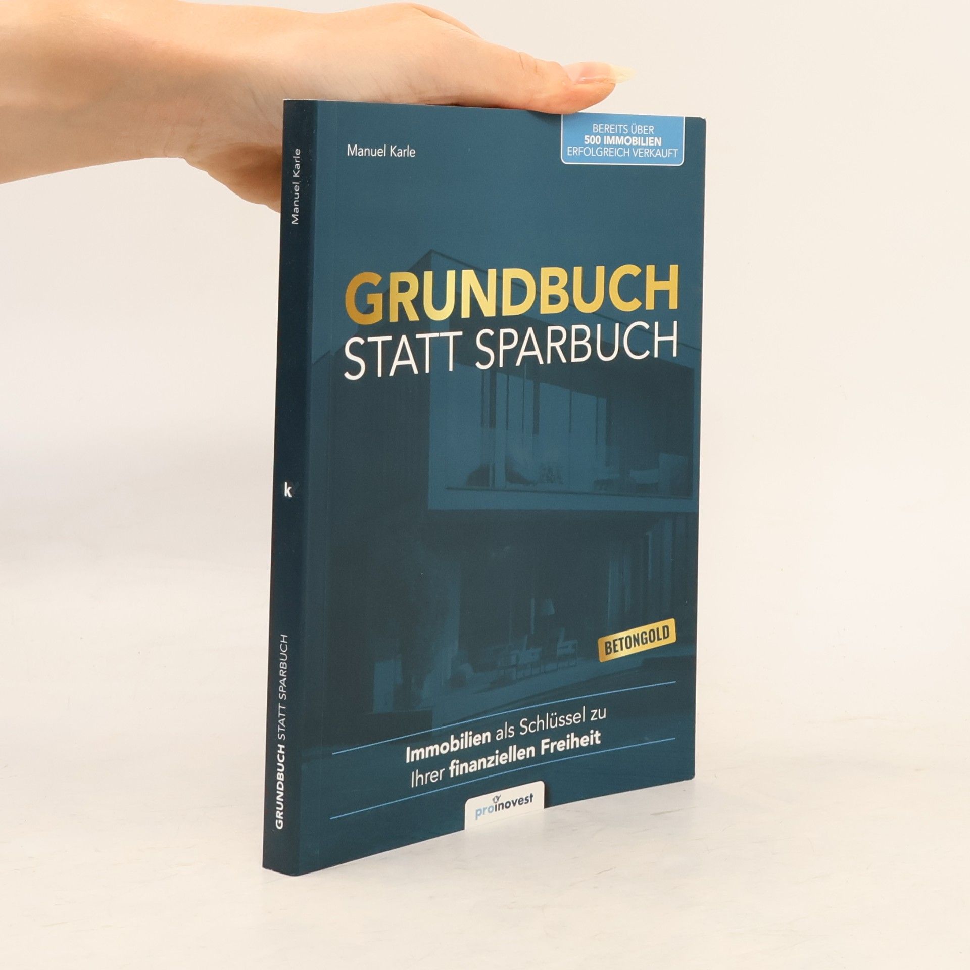 Manuela Studer-Karlen Grundbuch statt Sparbuch