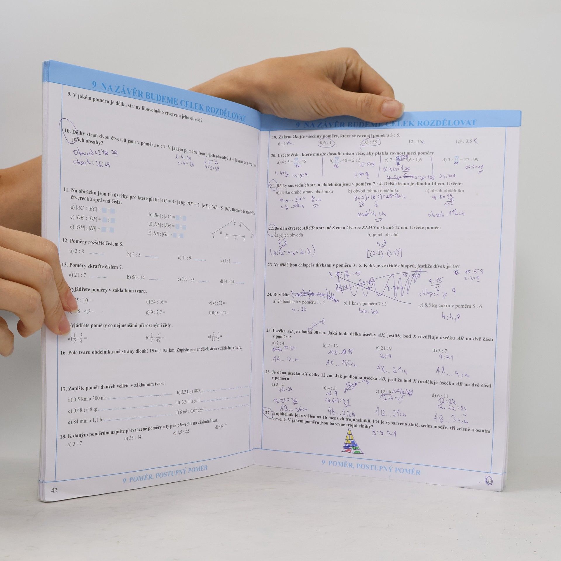 Michaela Jedličková Matematika - Zlomky a poměr