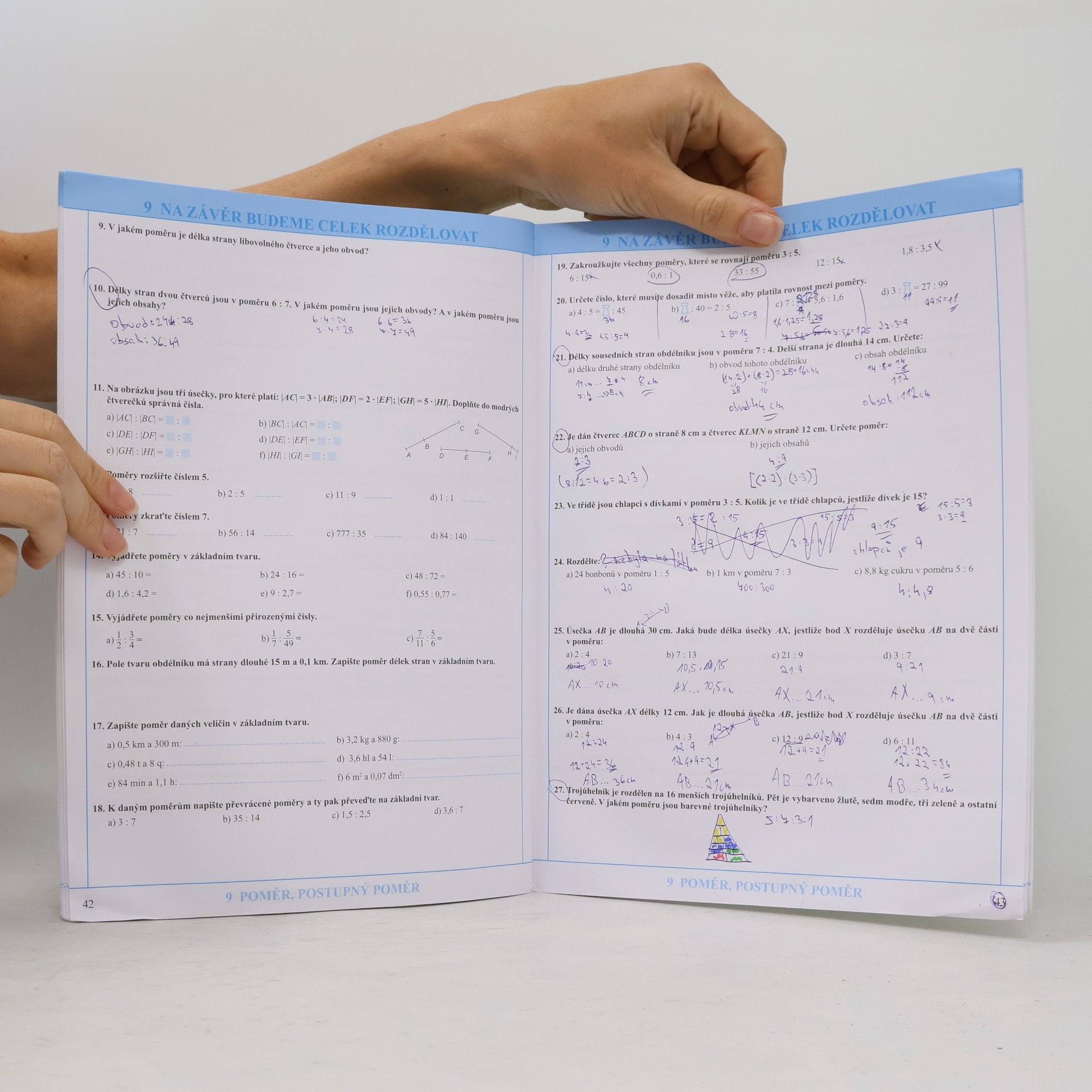 Michaela Jedličková Matematika - Zlomky a poměr