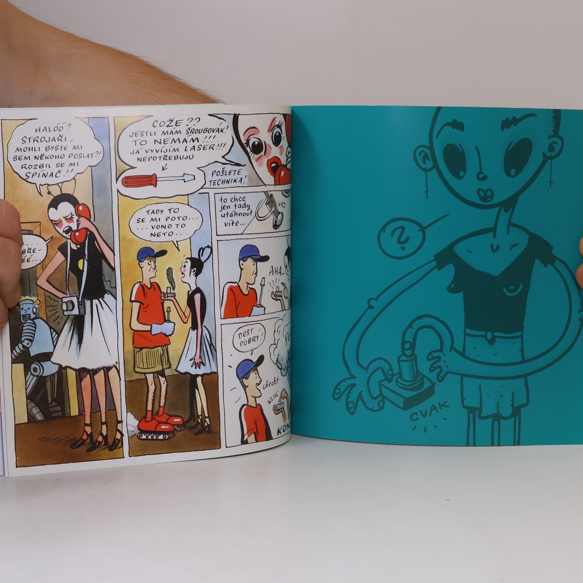Jiří Grus ČVUTIX: Komiks sedmi statečných z ČVUT