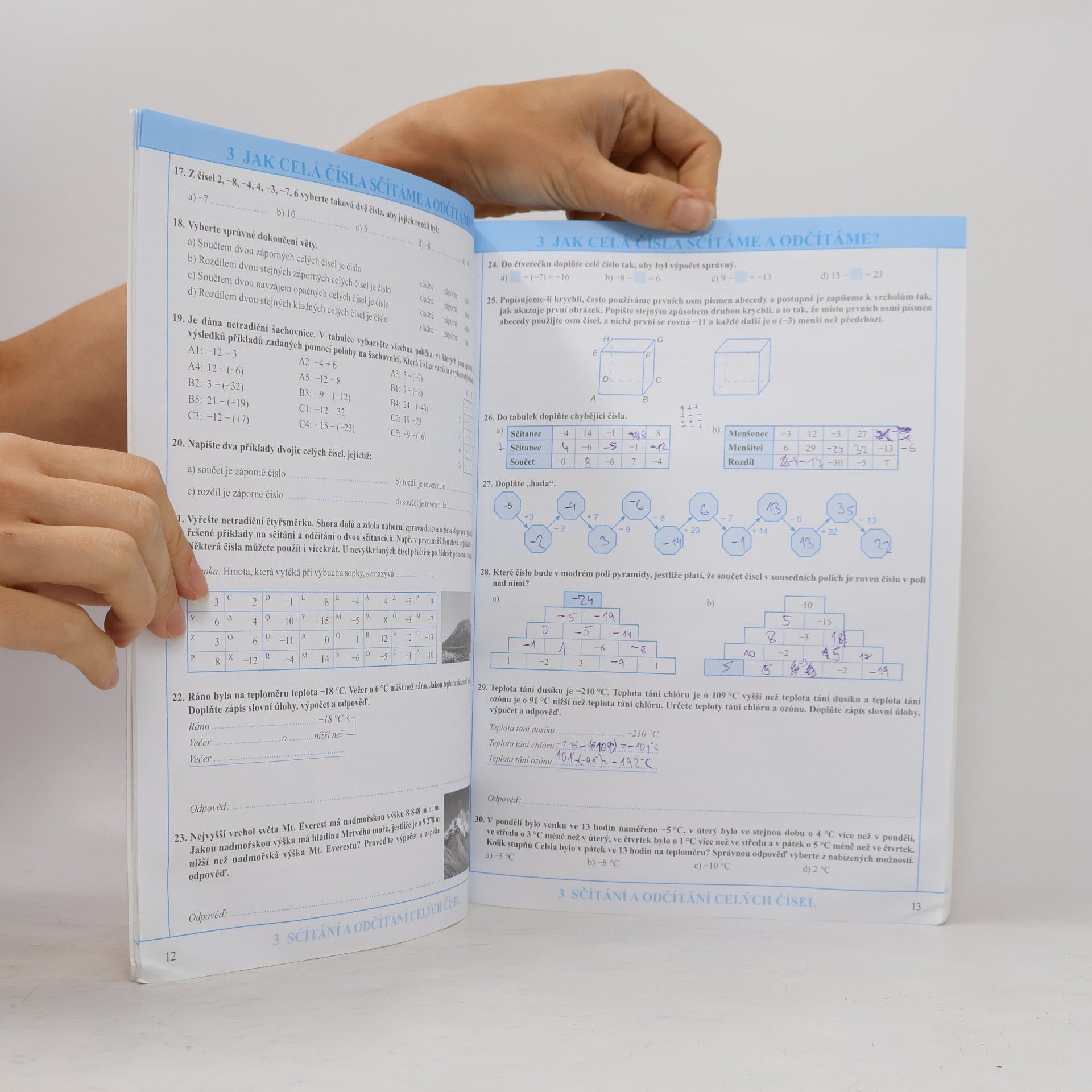 Kolektív autorov Matematika - Kladná a záporná čísla (pracovní sešit)