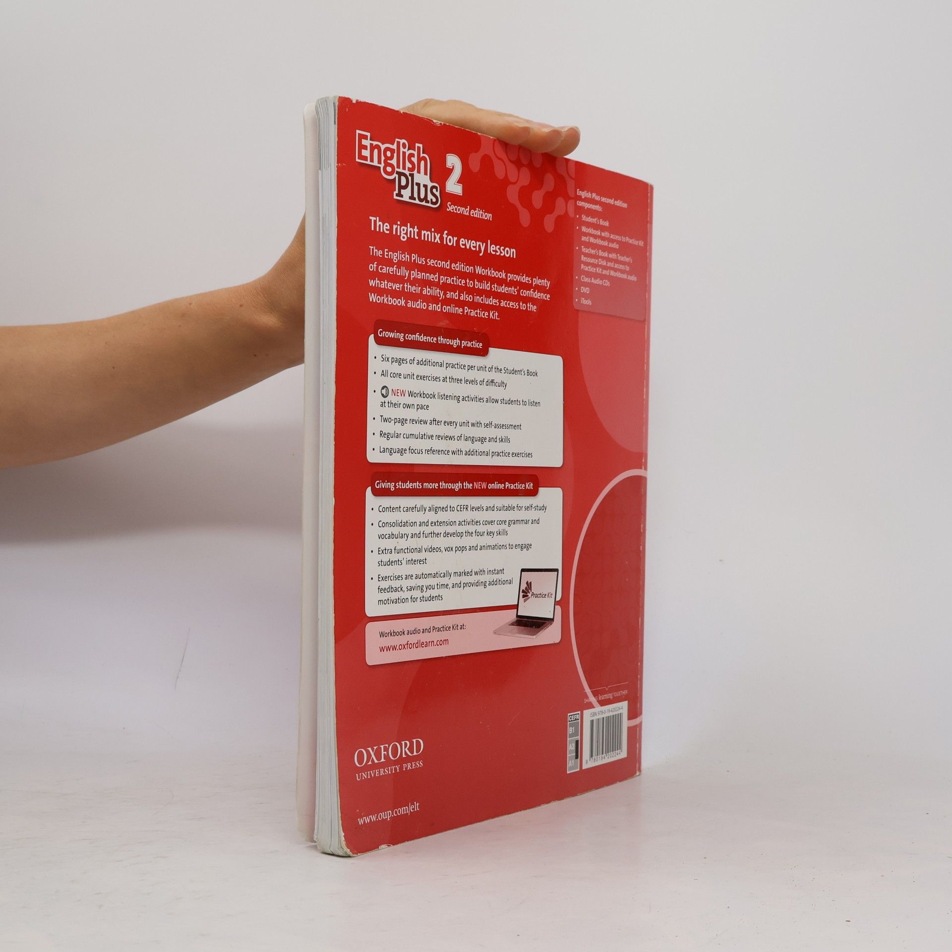 Wetz Ben English Plus: Level 2: Workbook with access to Practice Kit