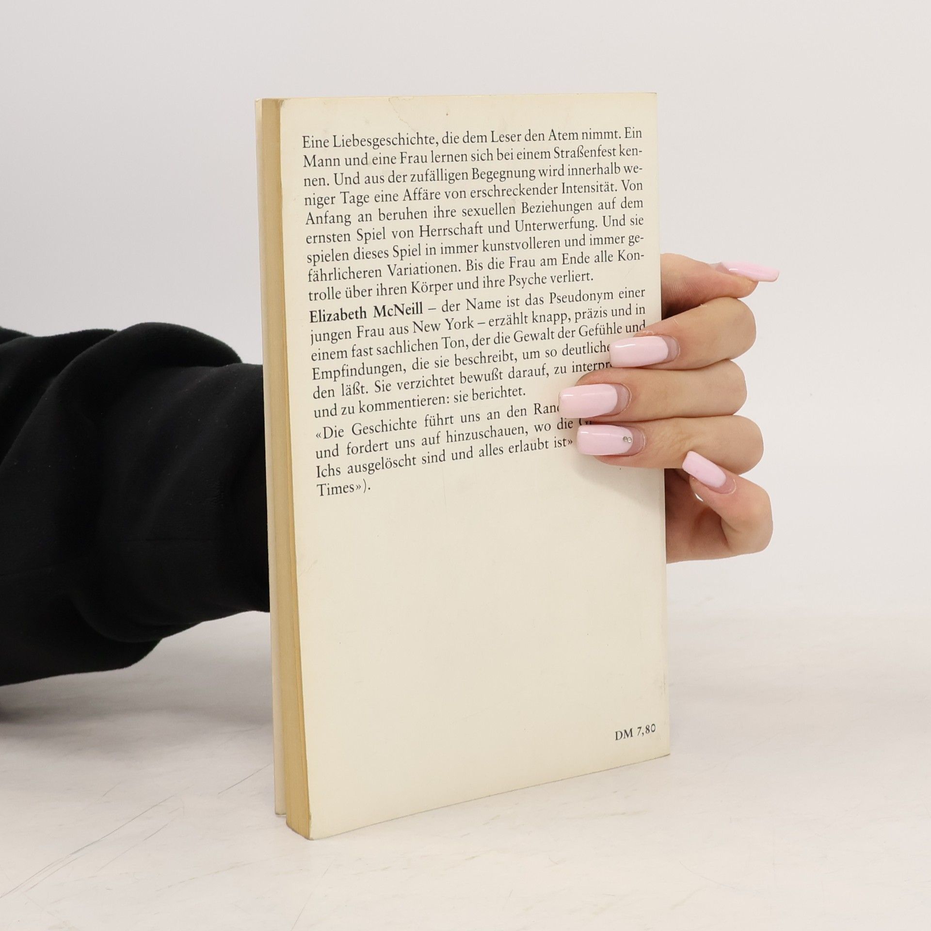 Elizabeth McNeill Neun Wochen und drei Tage. Erinnerungen an e. Liebeserfahrung