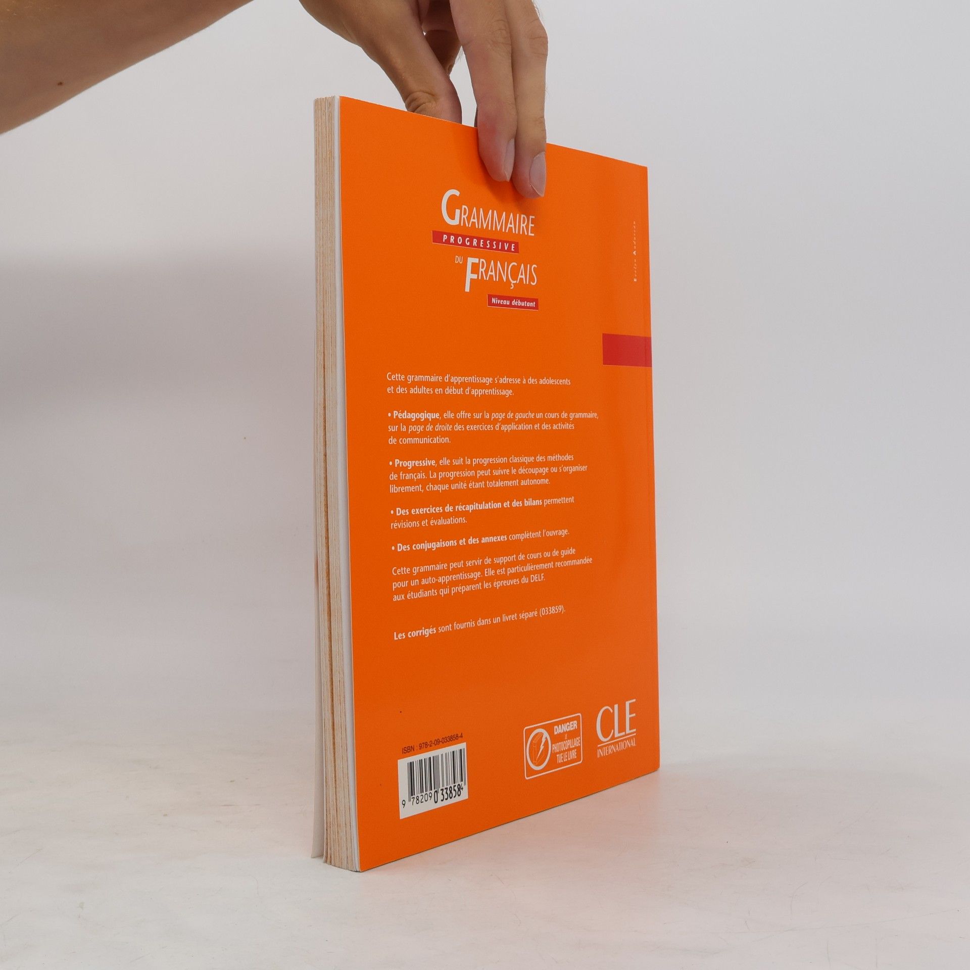 Maïa Grégoire Grammaire Progressive du Français. Niveau débutant