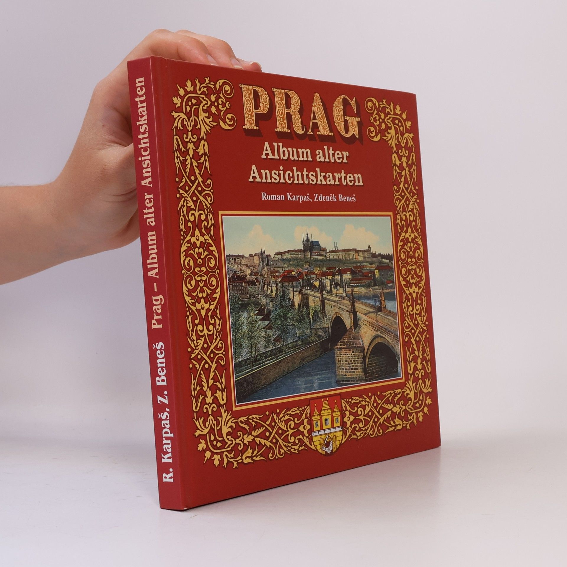 Roman Karpaš Prag. Album alter Ansichtskarten