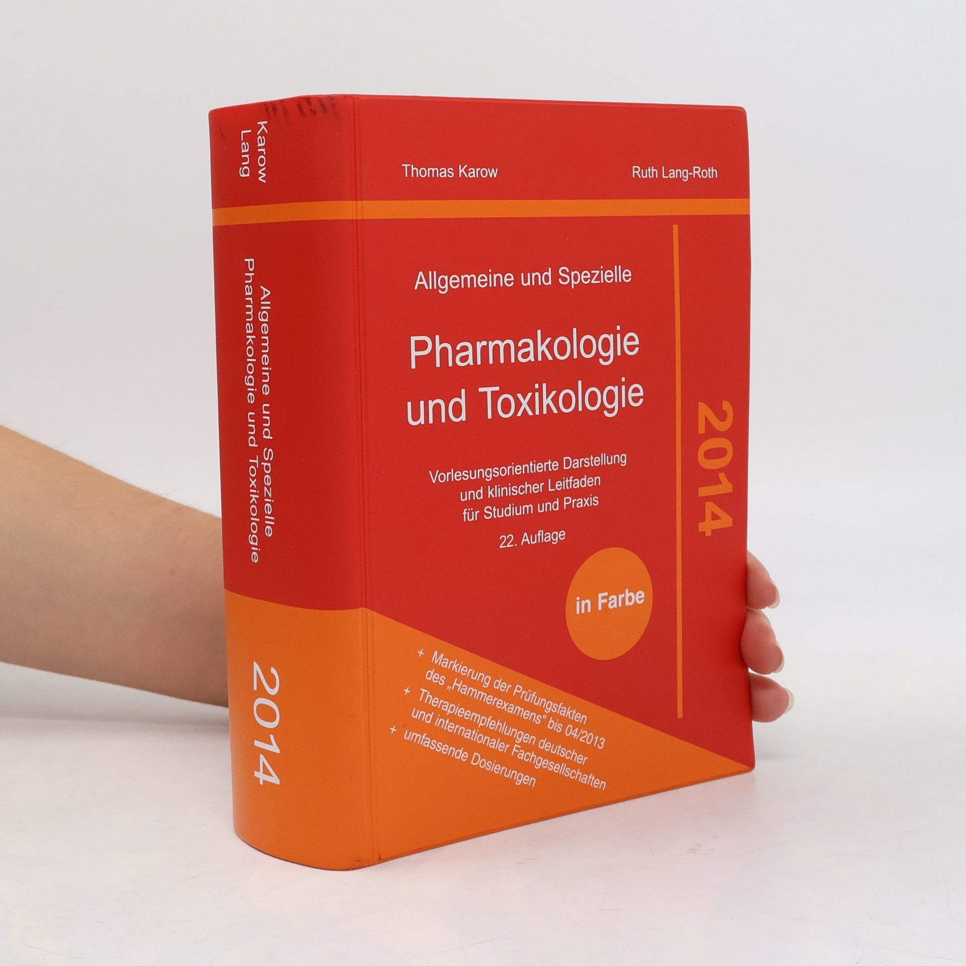 Thomas Karow Pharmakologie und Toxikologie