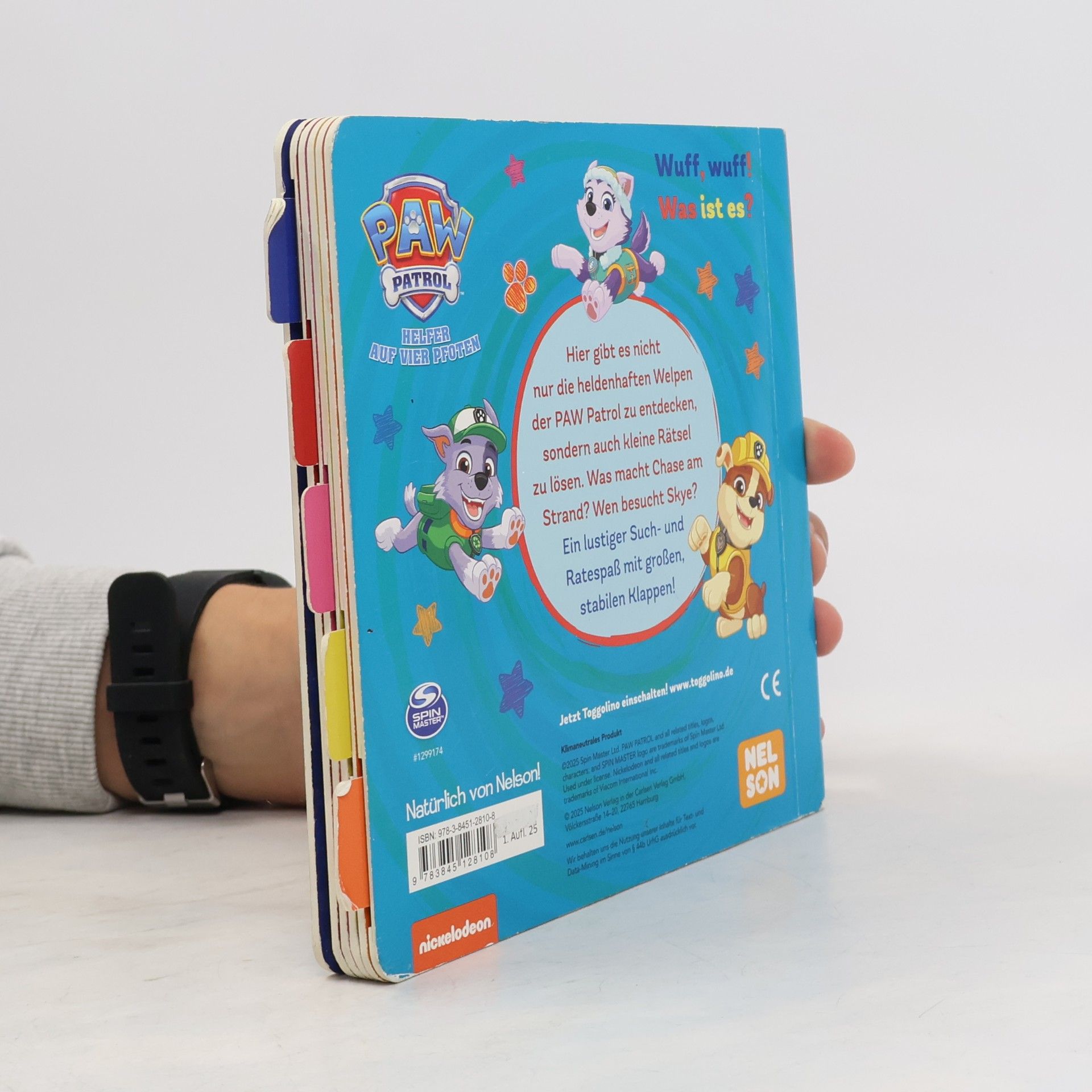 PAW Patrol Pappbilderbuch: Wuff, wuff! Was ist es?