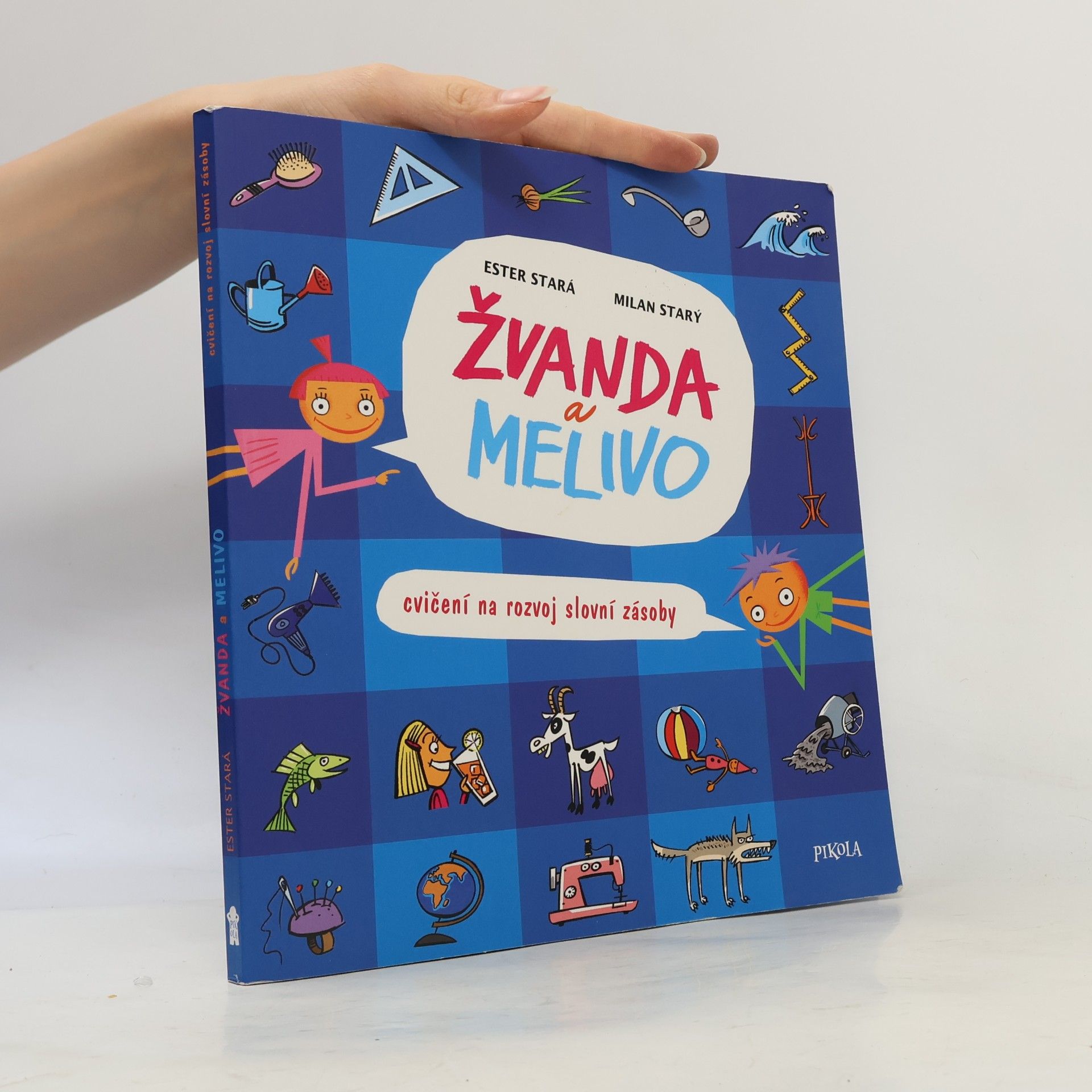 Ester Stará Žvanda a Melivo. Cvičení na rozvoj slovní zásoby