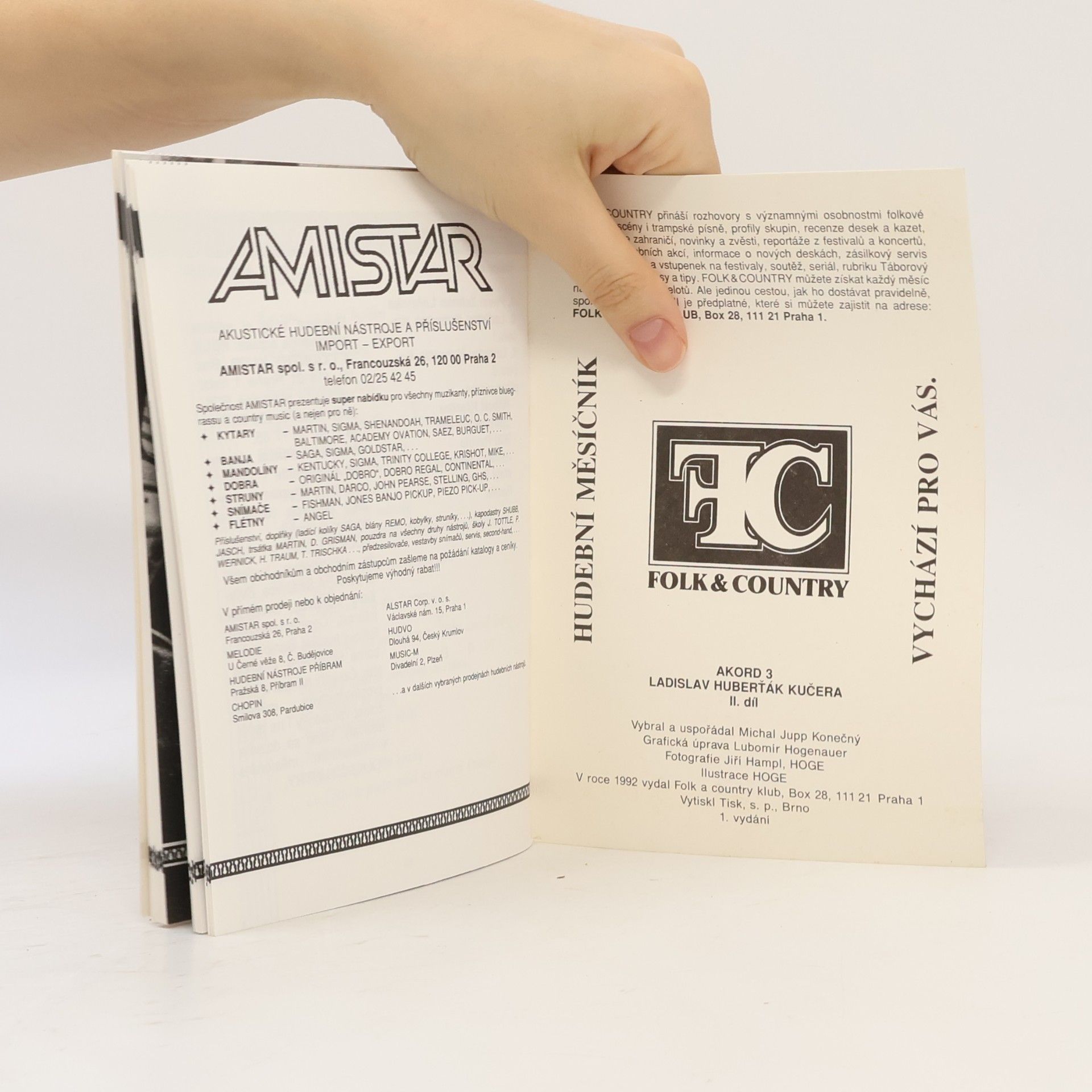 Autorenkollektiv Akord 3. Ladislav Huberťák Kučera II. díl