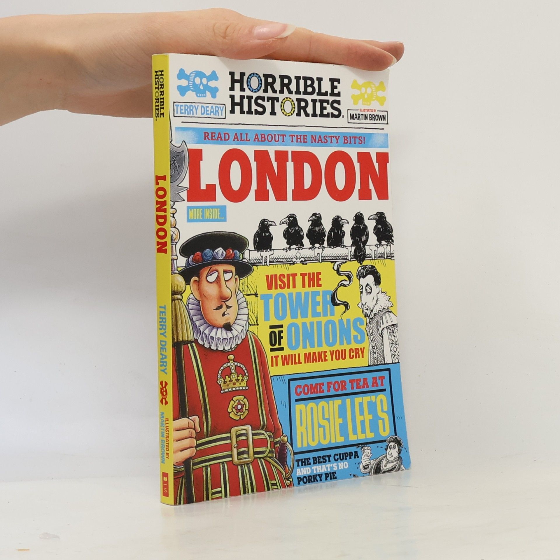 Terry Deary Gruesome Guides: London (newspaper edition)