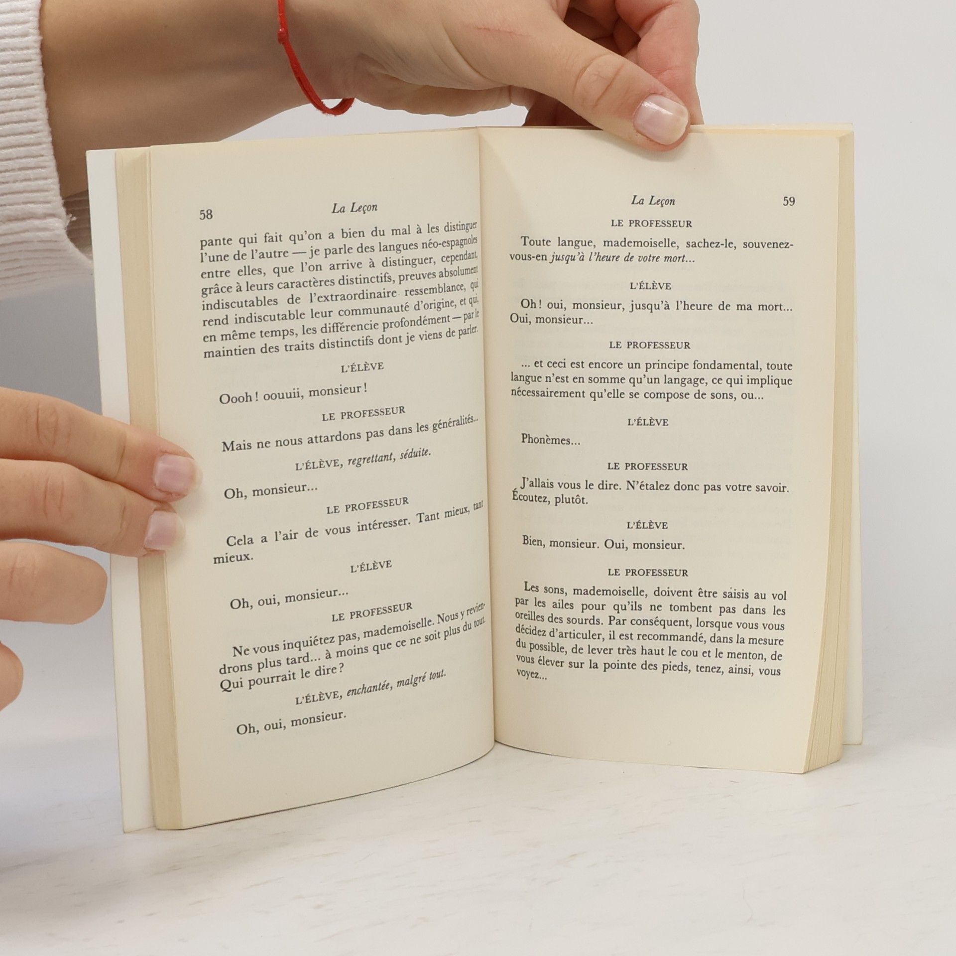 Eugène Ionesco La Leçon - Édition d'Emmanuel Jacquart