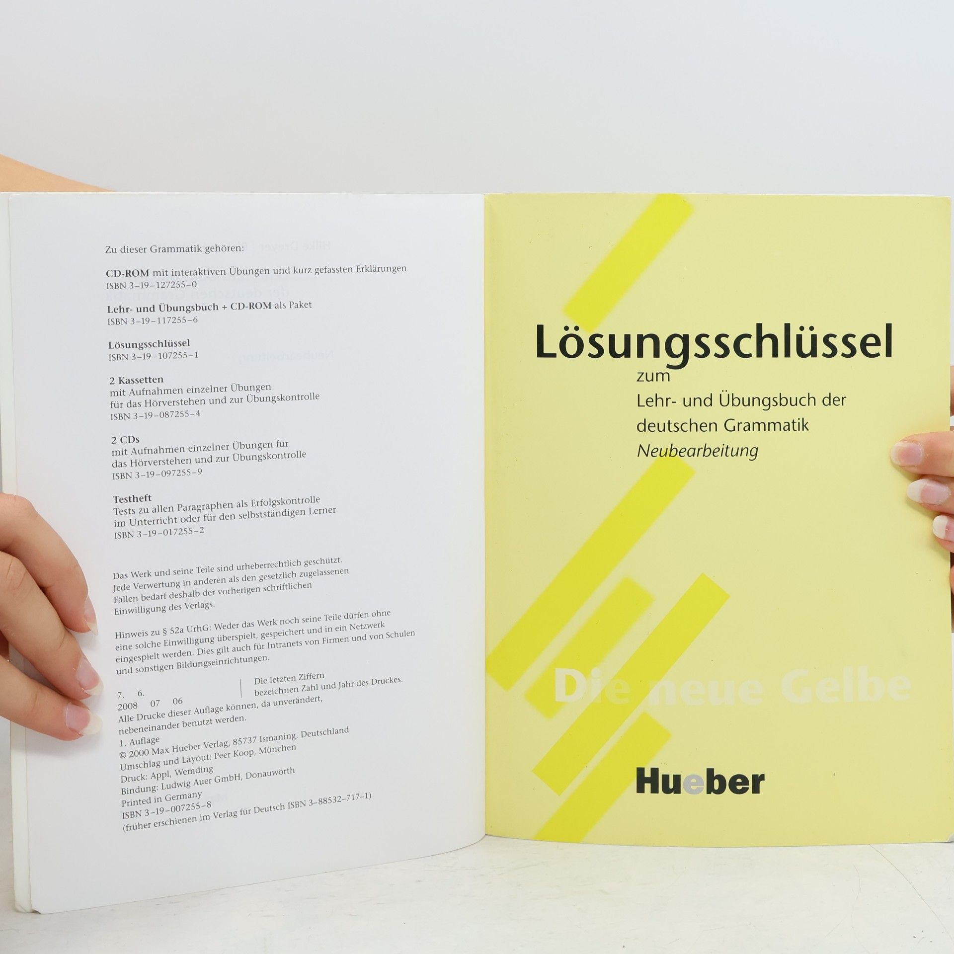 Hilke Dreyer Lehr- und Übungsbuch der deutschen Grammatik : Neuebearbeitung