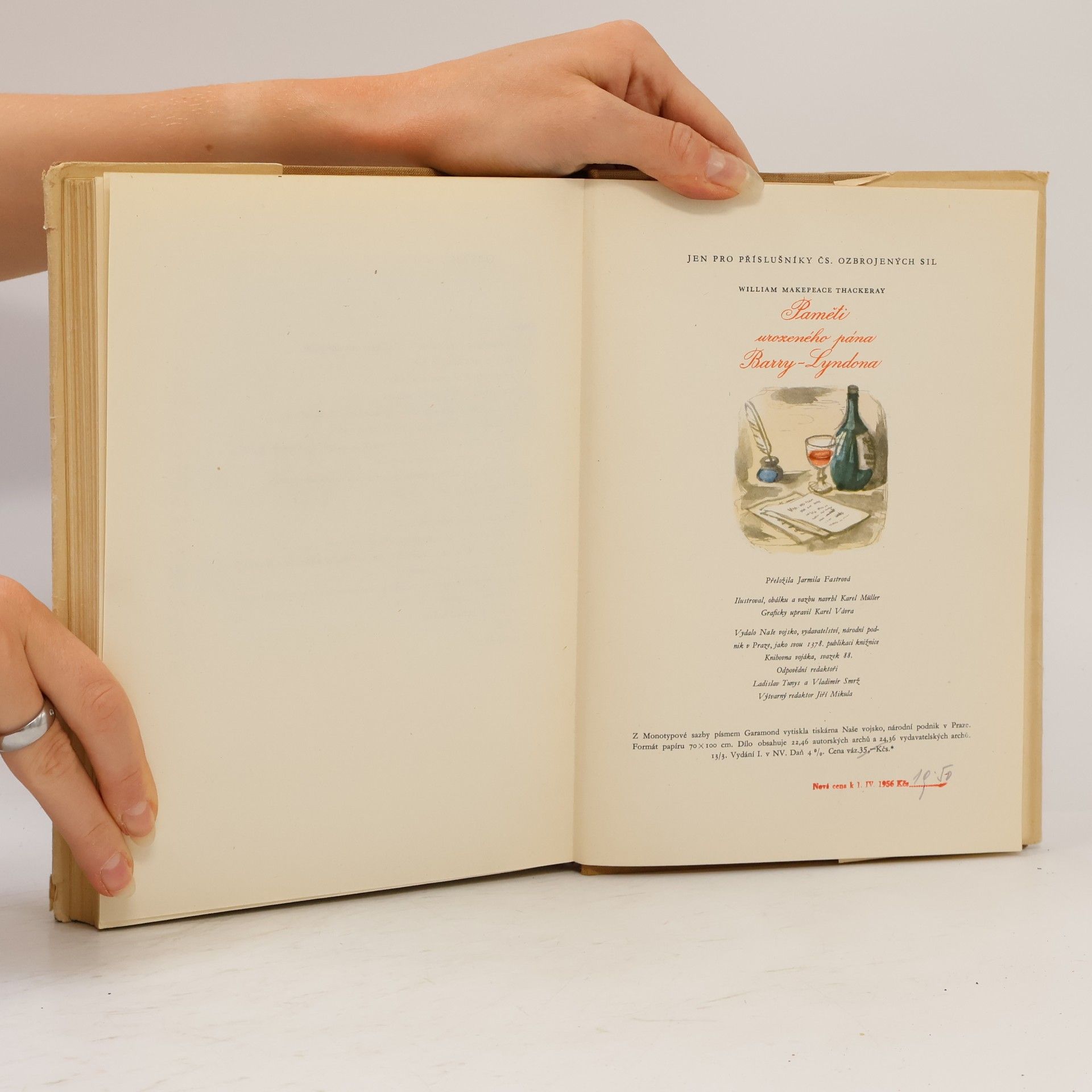 William Makepeace Thackeray Paměti urozeného pána Barry-Lyndona