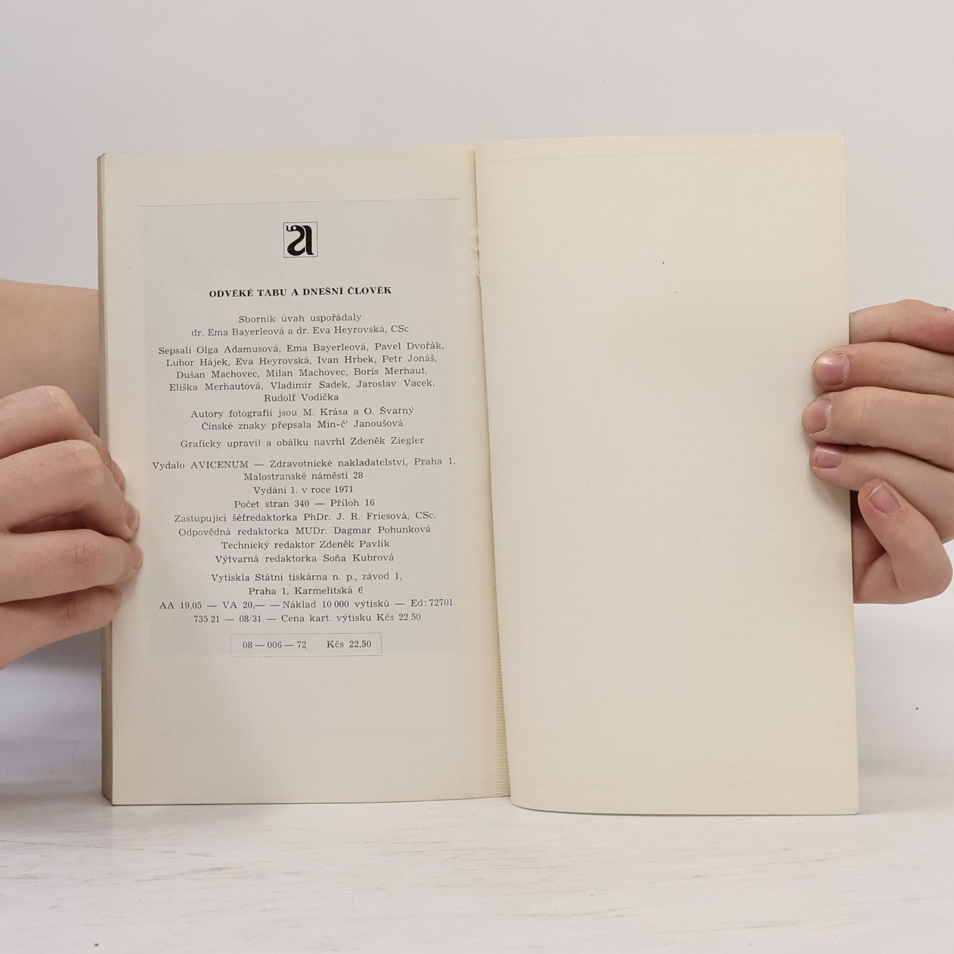 Various authors Odvěké tabu a dnešní člověk