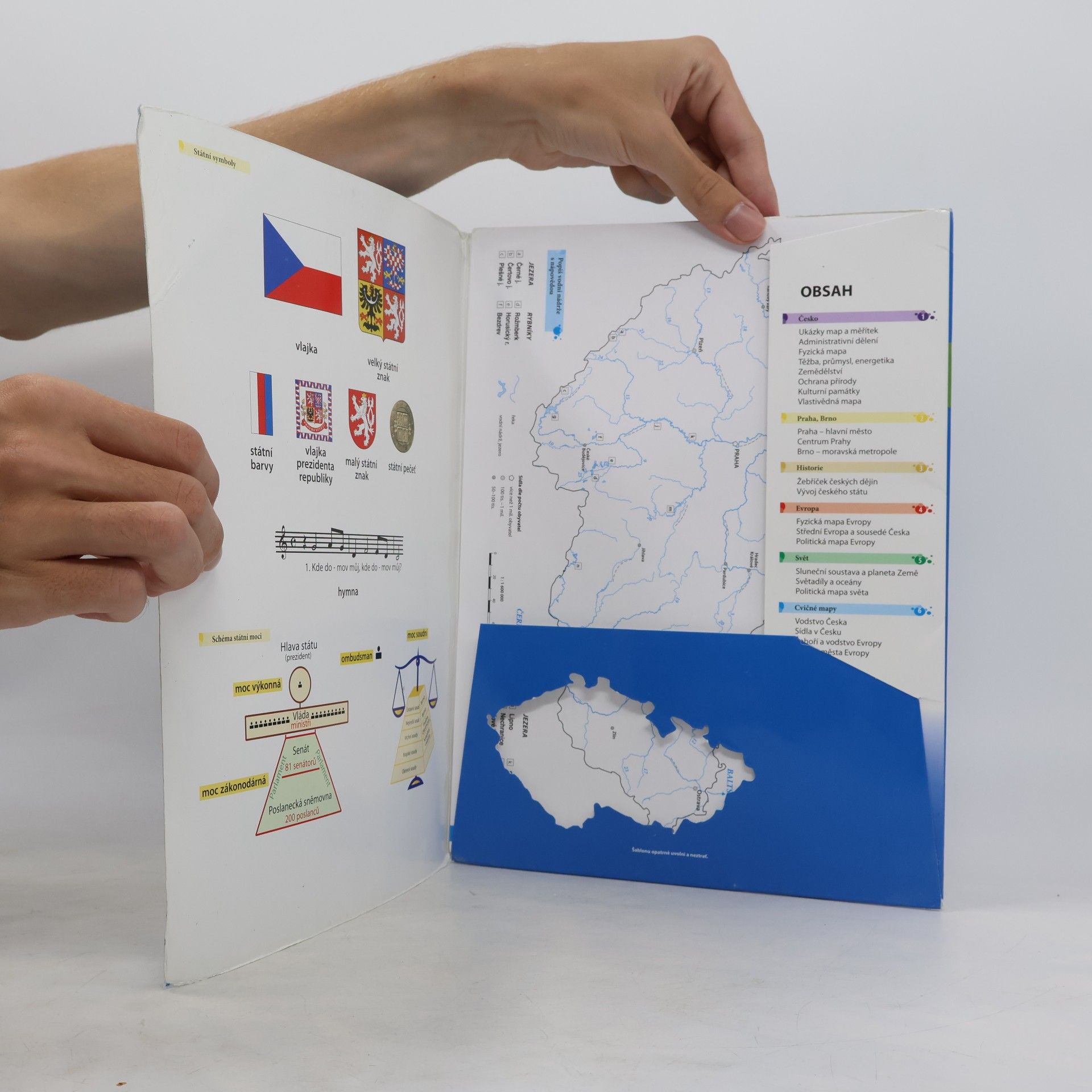 Various authors Vlastivědné mapy pro 1. stupeň základních škol