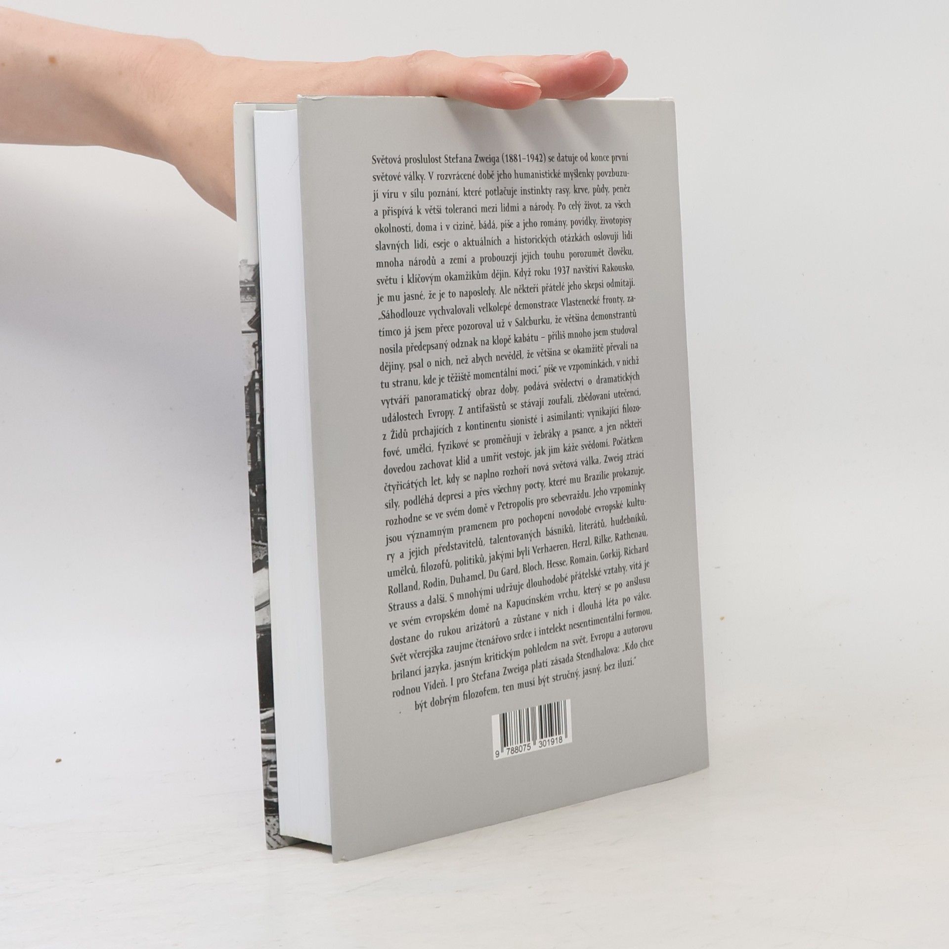 Stefan Zweig Svět včerejška