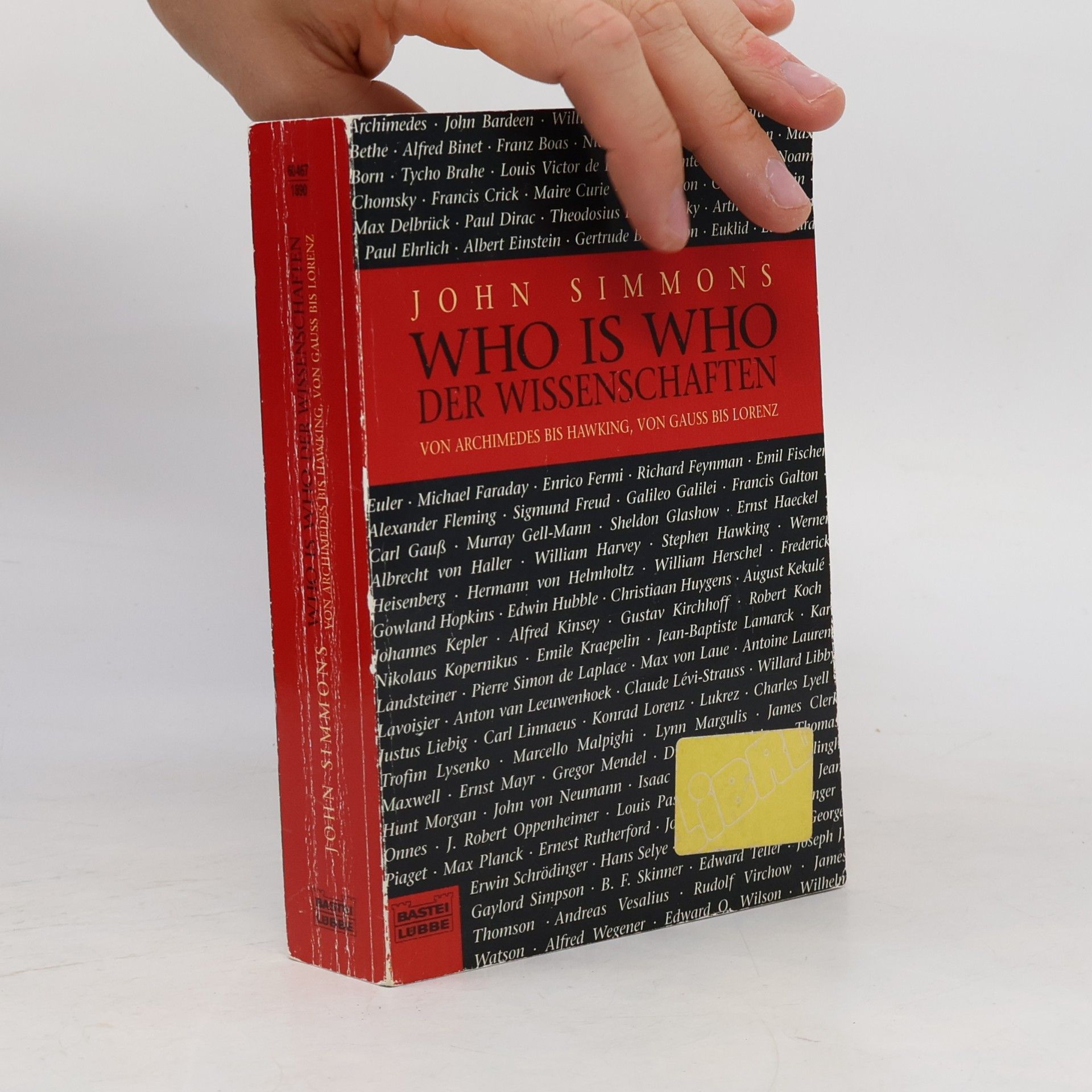 John Galbraith Simmons Who is who der Wissenschaften