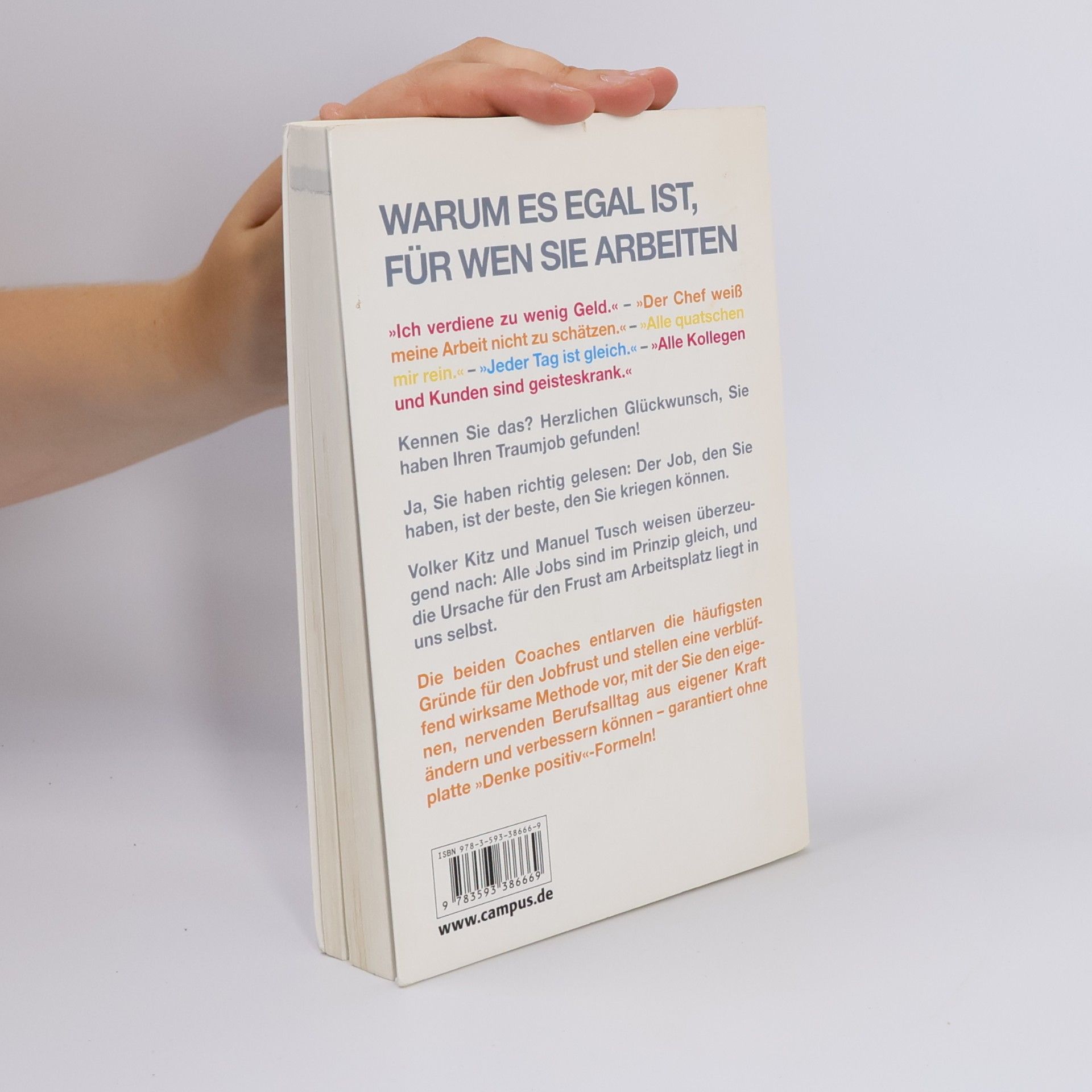 Volker Kitz Das Frustjobkillerbuch