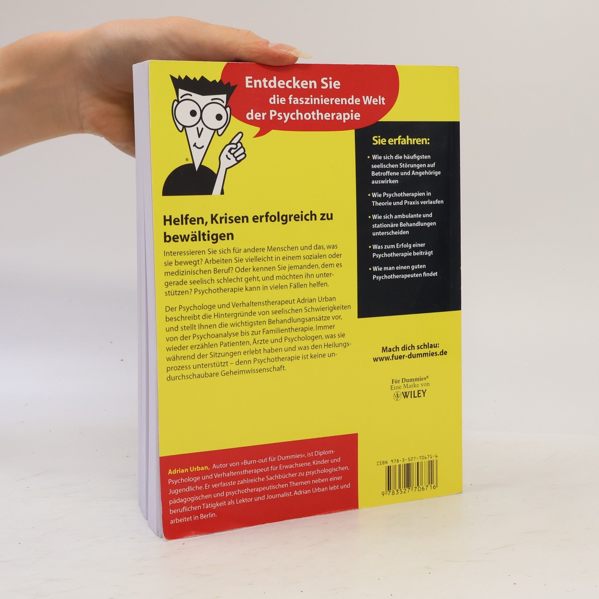 Adrian Urban Psychotherapie für Dummies