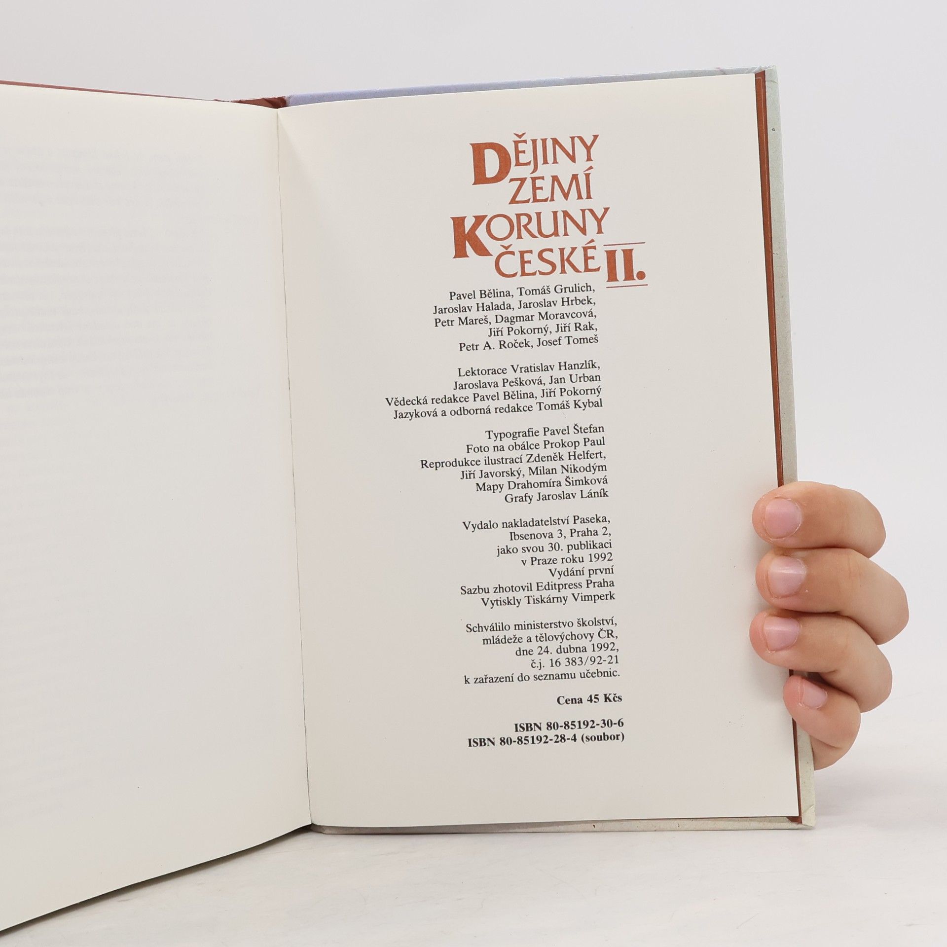Autorenkollektiv Dějiny zemí Koruny české II.