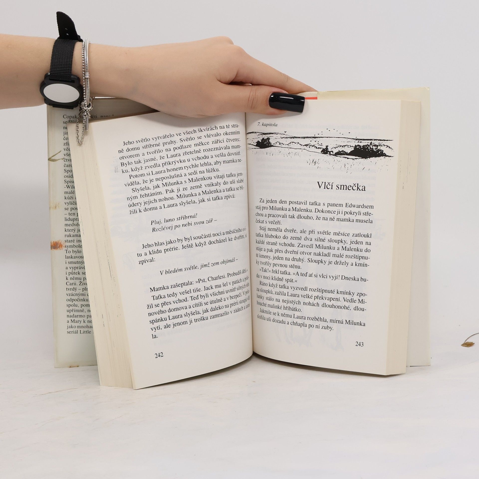 Laura Ingalls Wilder Uprostřed hlubokých lesů a mezi Indiány