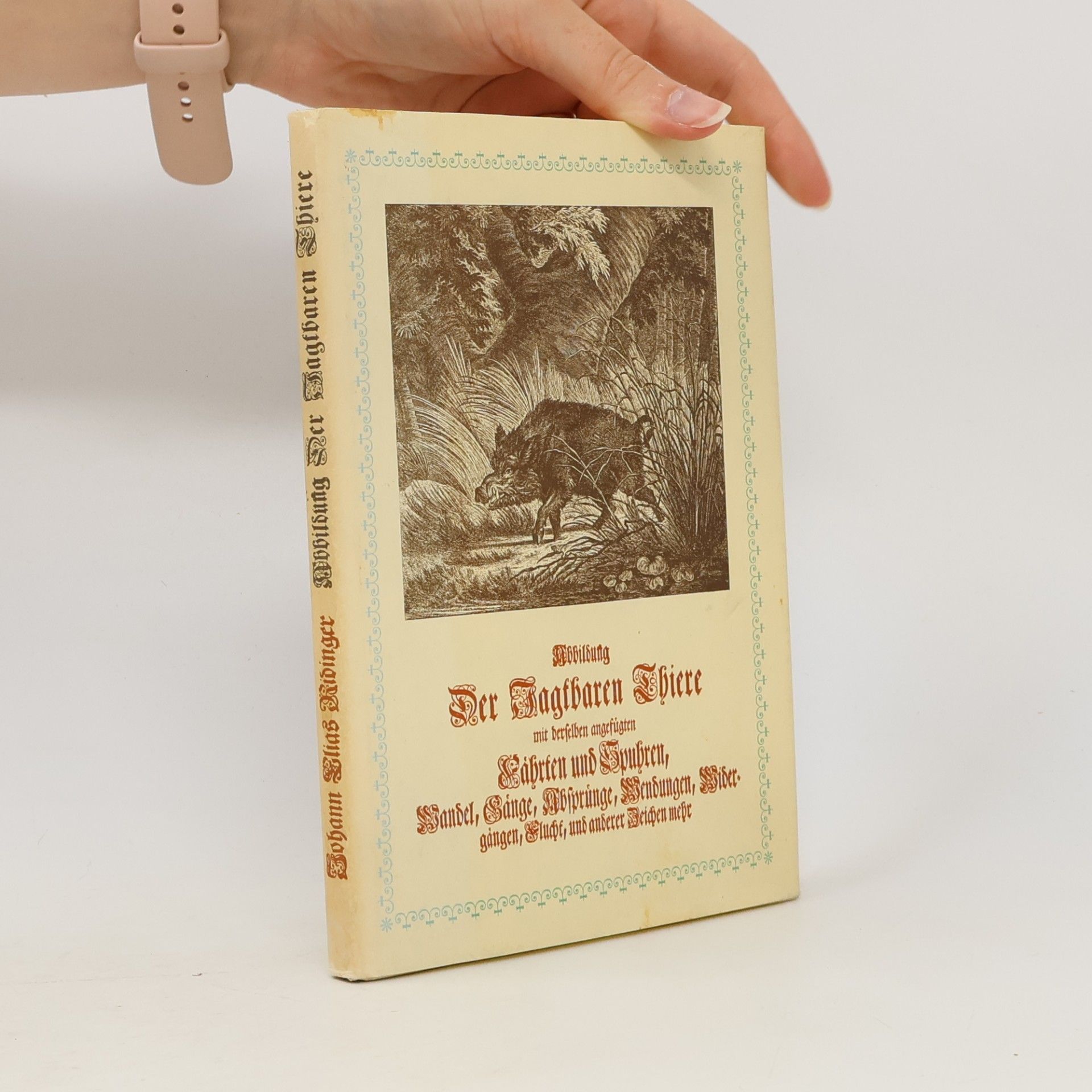 Johann Elias Ridinger Abbildung der Jagdbaren Thiere