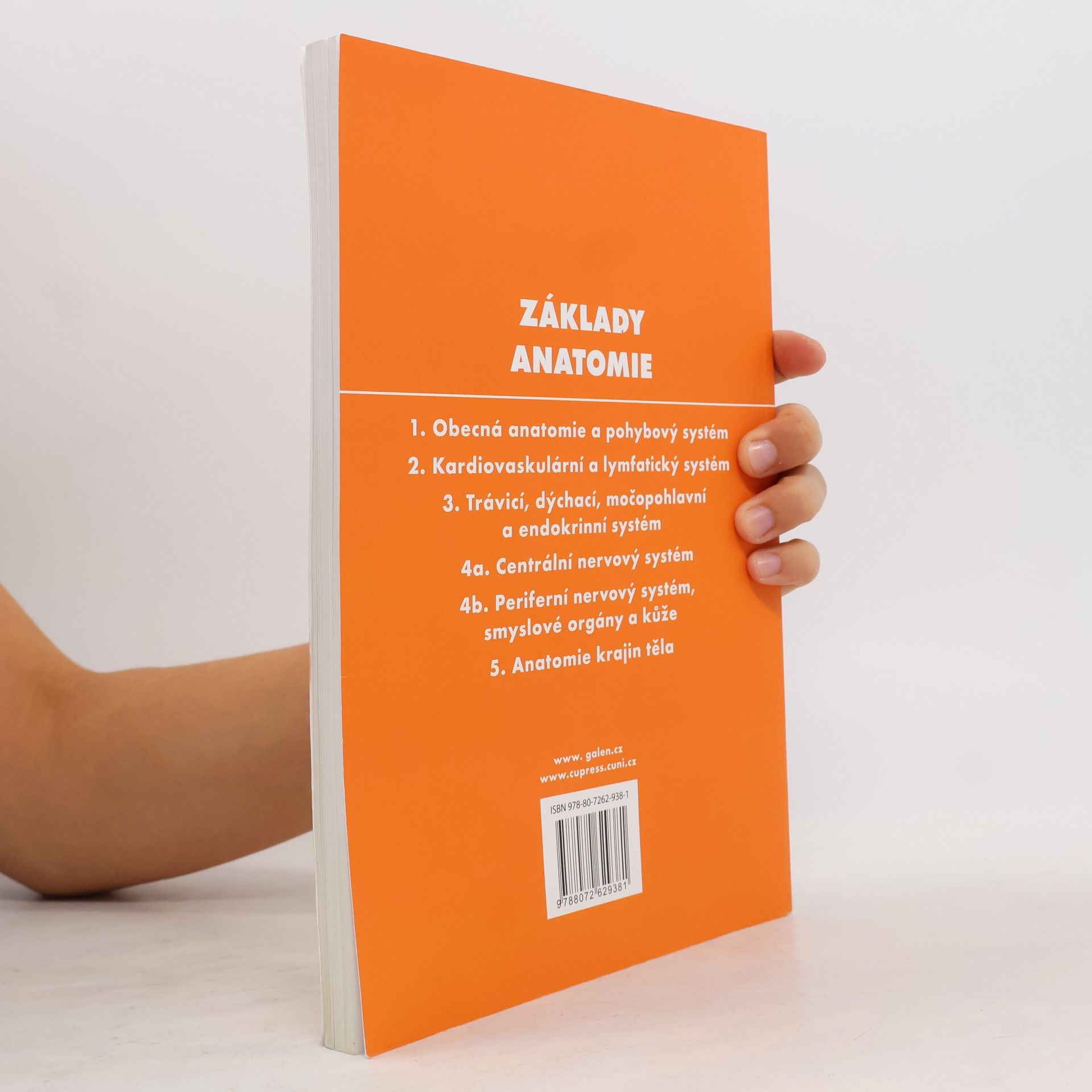 Miloš Grim Základy anatomie. 4a., Centrální nervový systém