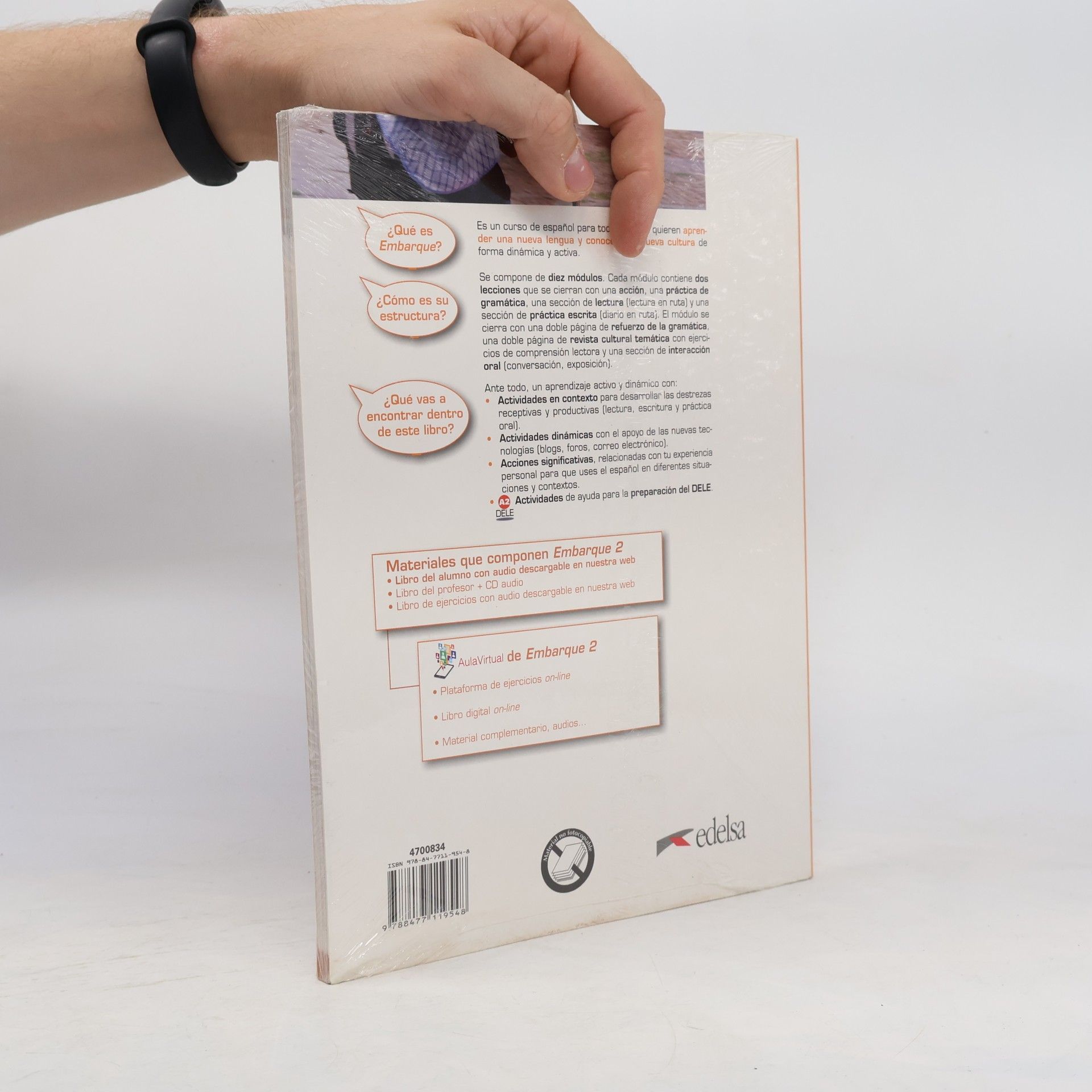 Autores varios Embarque 2, učebnice španělštiny