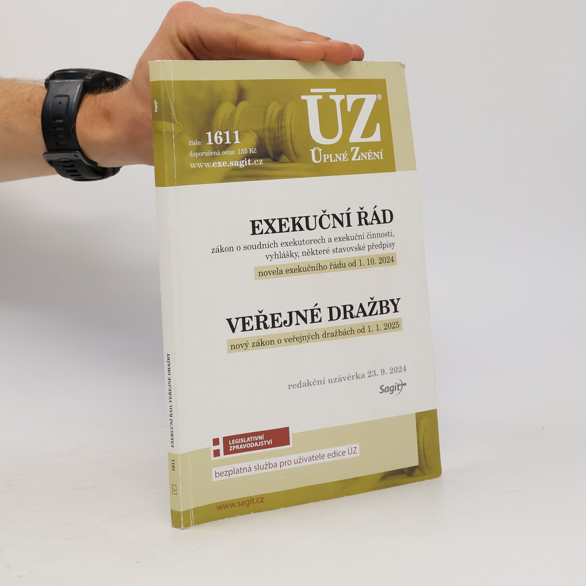 Collectif d'auteurs Úplné znění 1611. Exekuční řád. Veřejné dražby