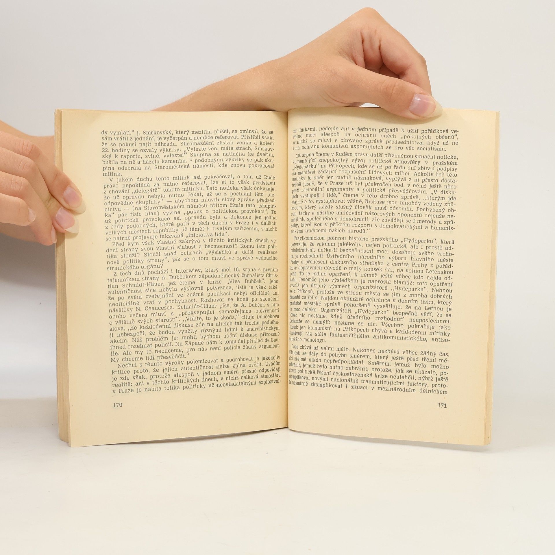 Jiří Hájek Mýtus a realita ledna 1968