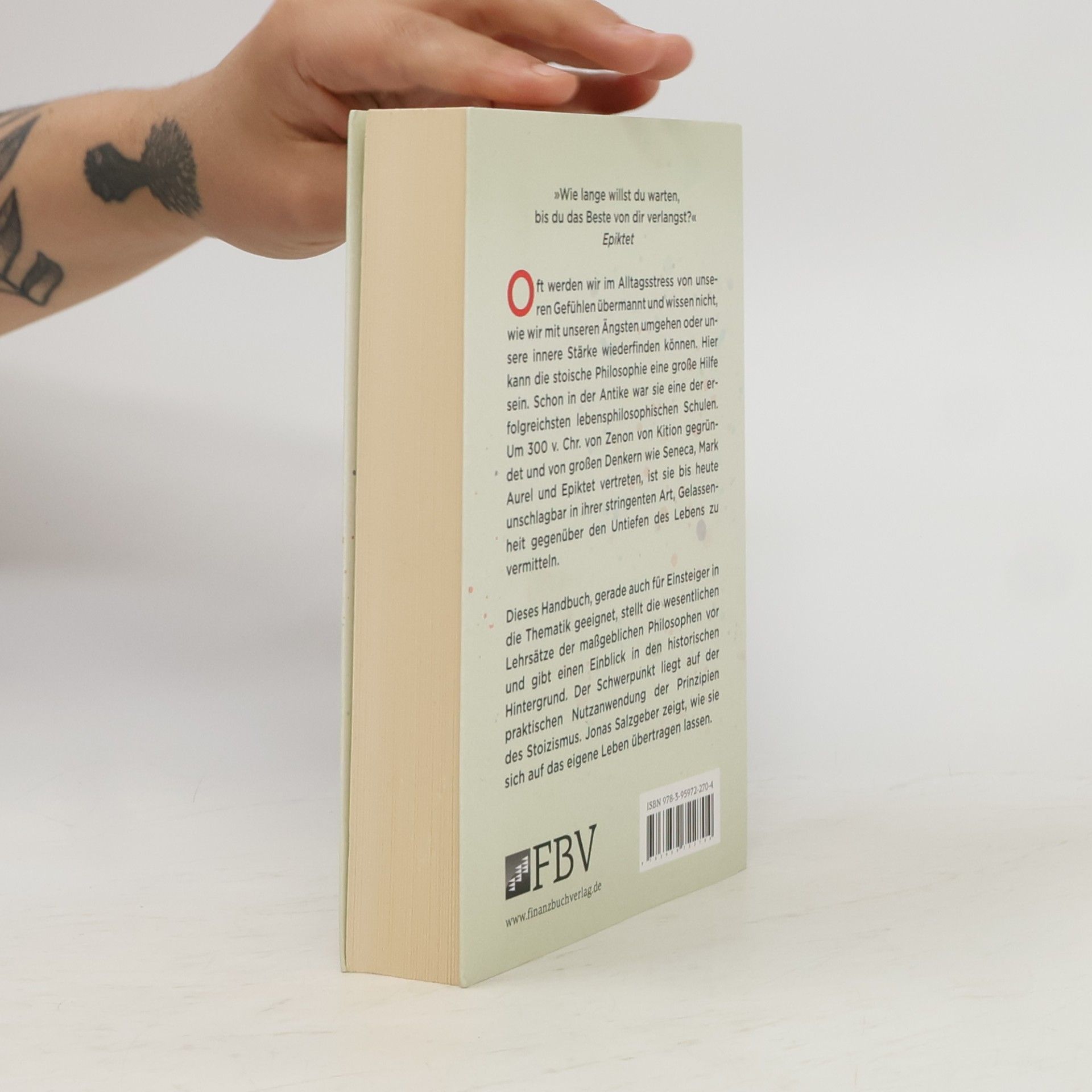 Jonas Salzgeber Das kleine Handbuch des Stoizismus