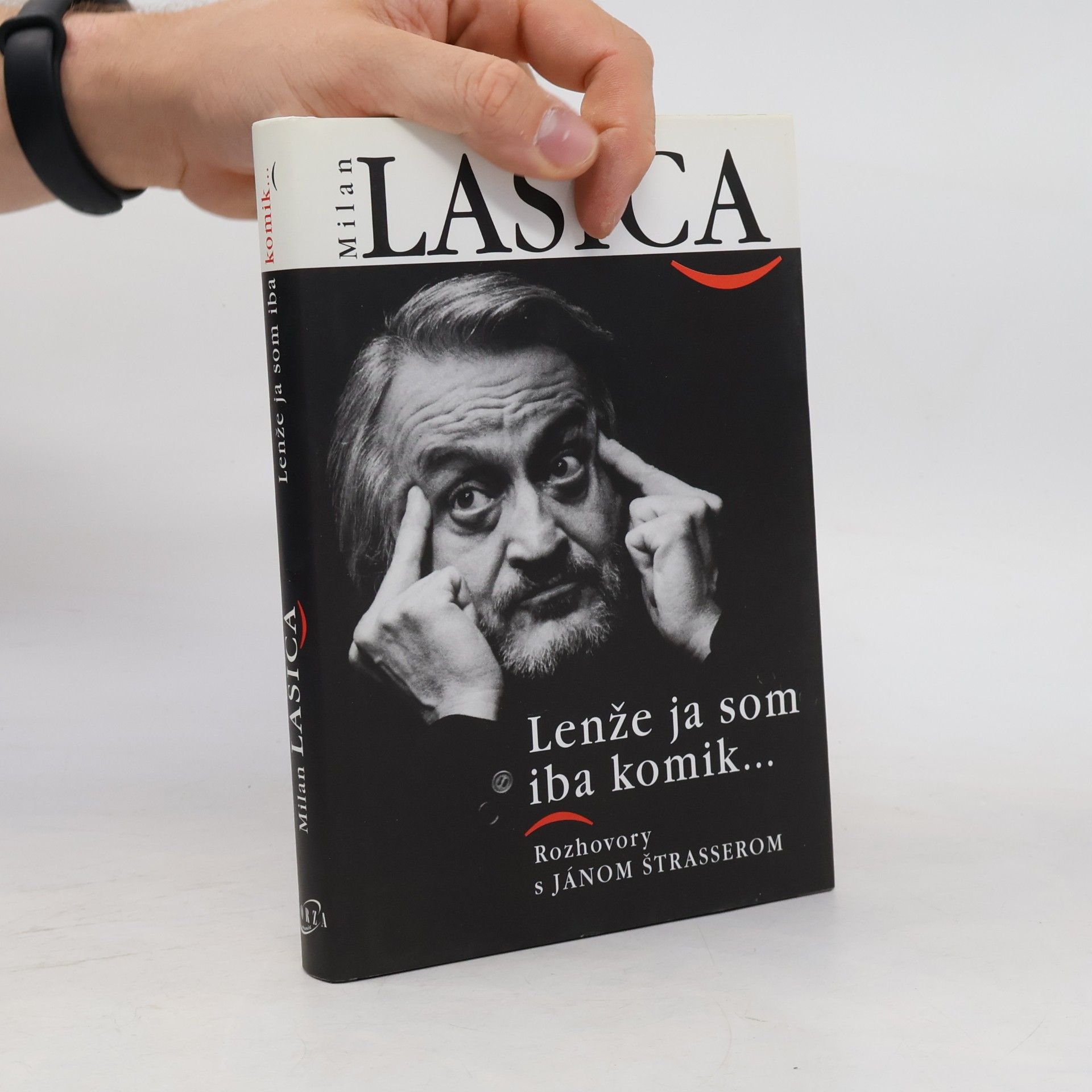 Milan Lasica Lenže ja som iba komik. Rozhovory s Jánom Štrasserom
