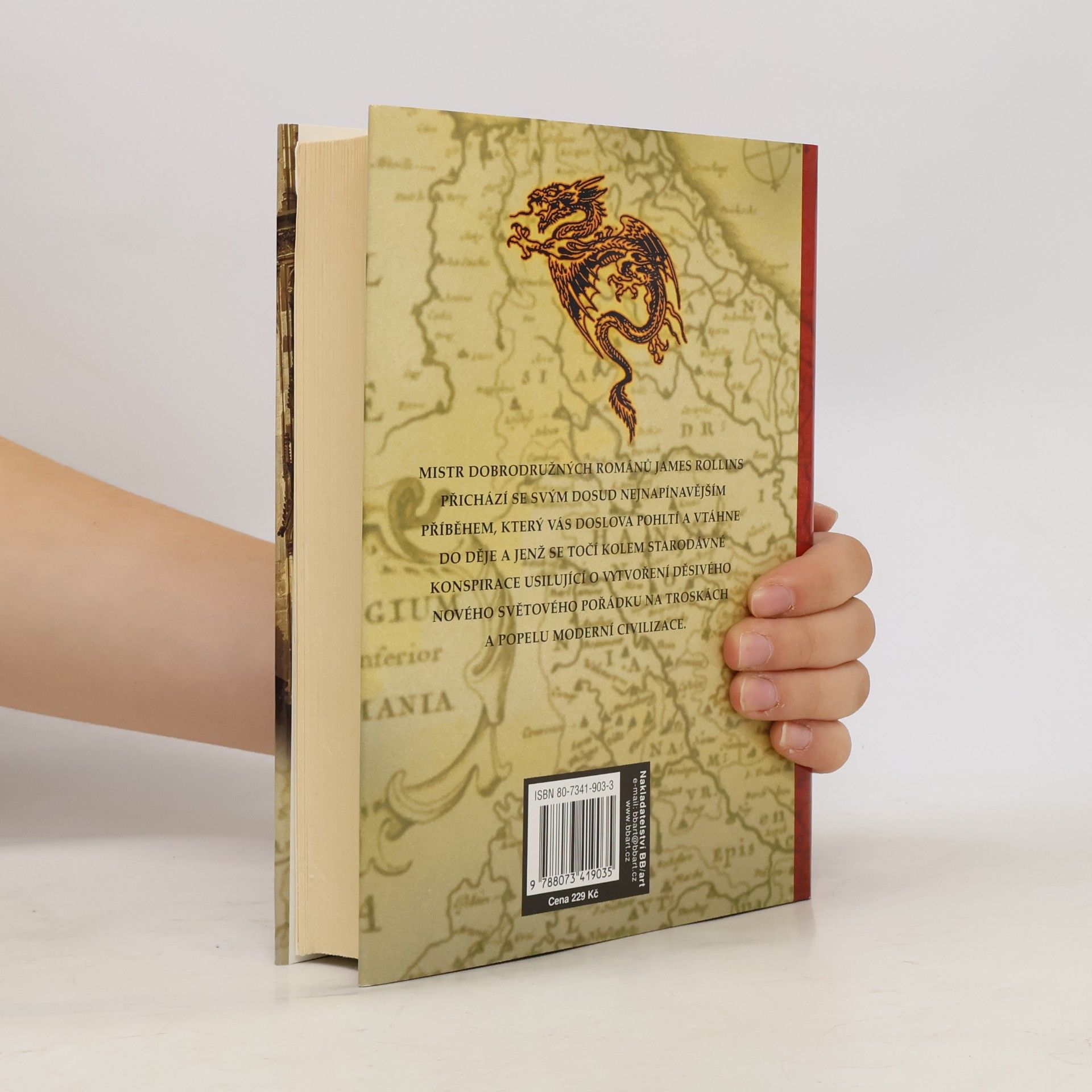 James Rollins Mapa z kostí