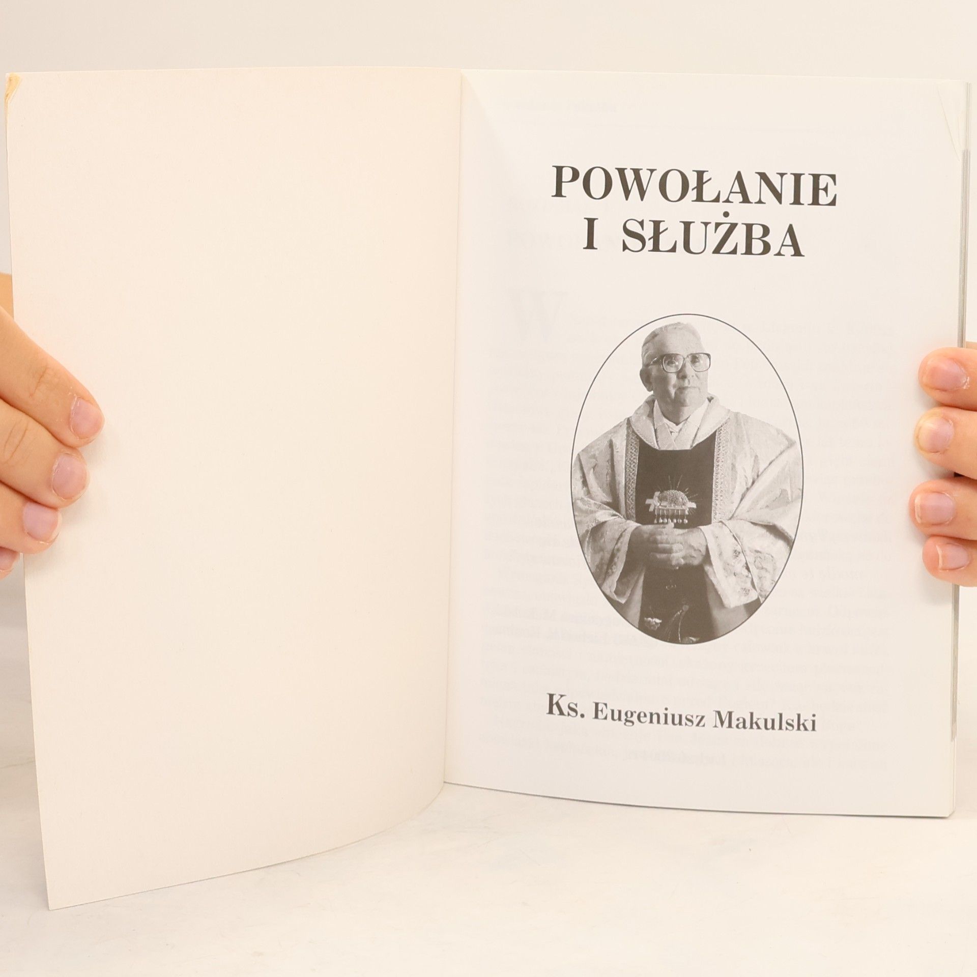 Eugeniusz Makulski Powołanie i służba
