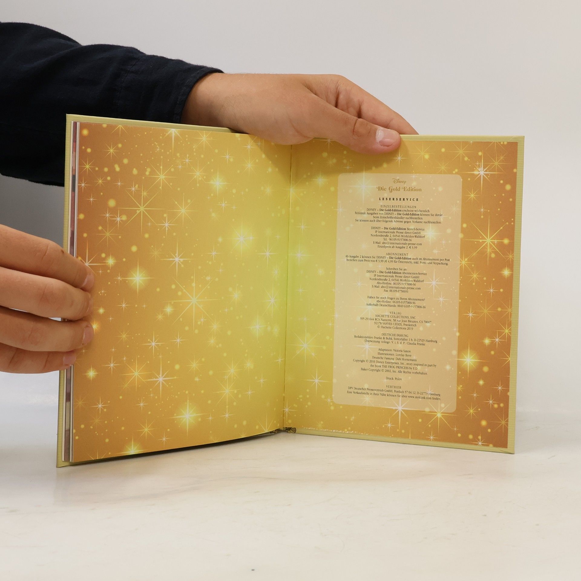 Walt Disney Die Gold Edition 13. Küss Den Frosch Malbuch