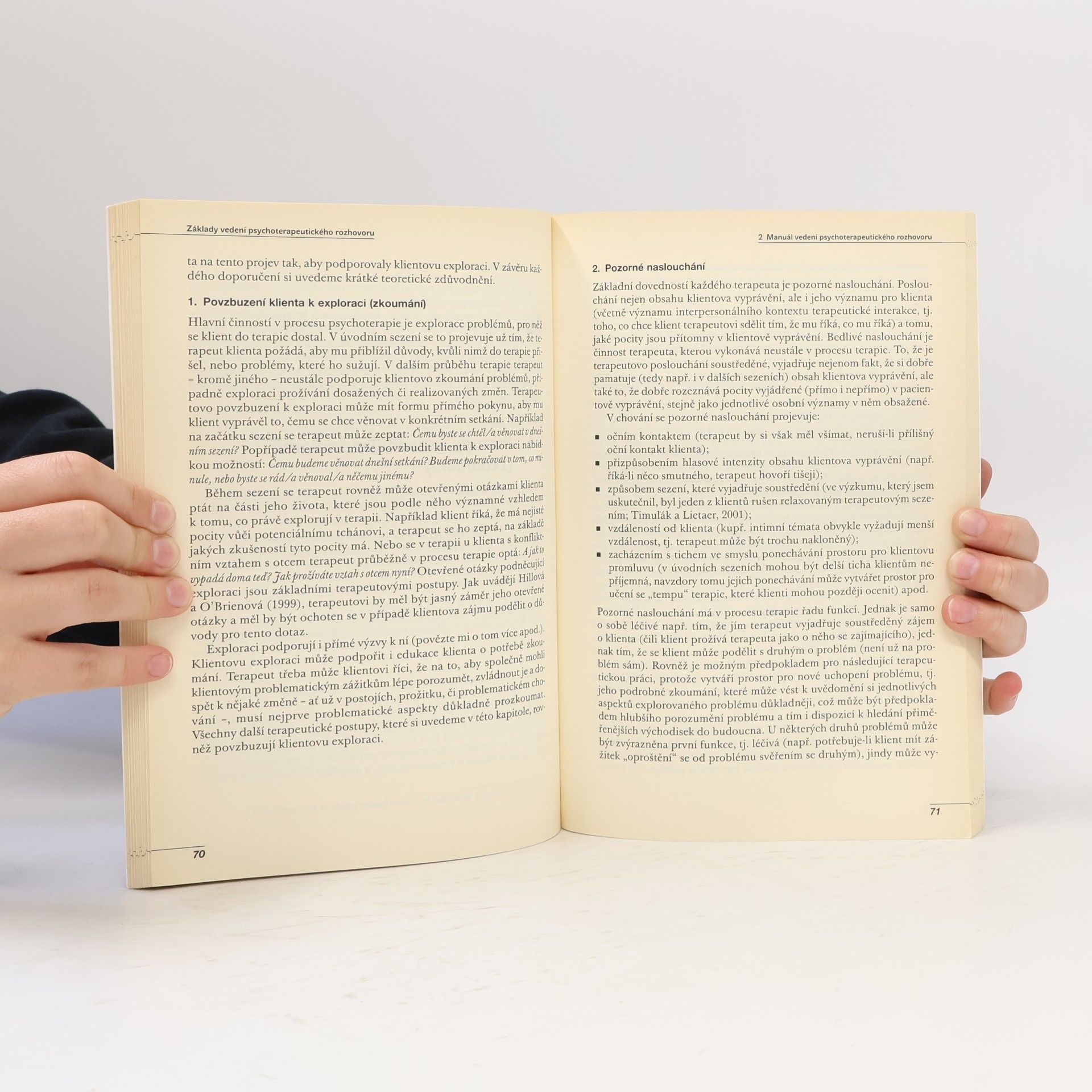 Ladislav Timuľák Základy vedení psychoterapeutického rozhovoru
