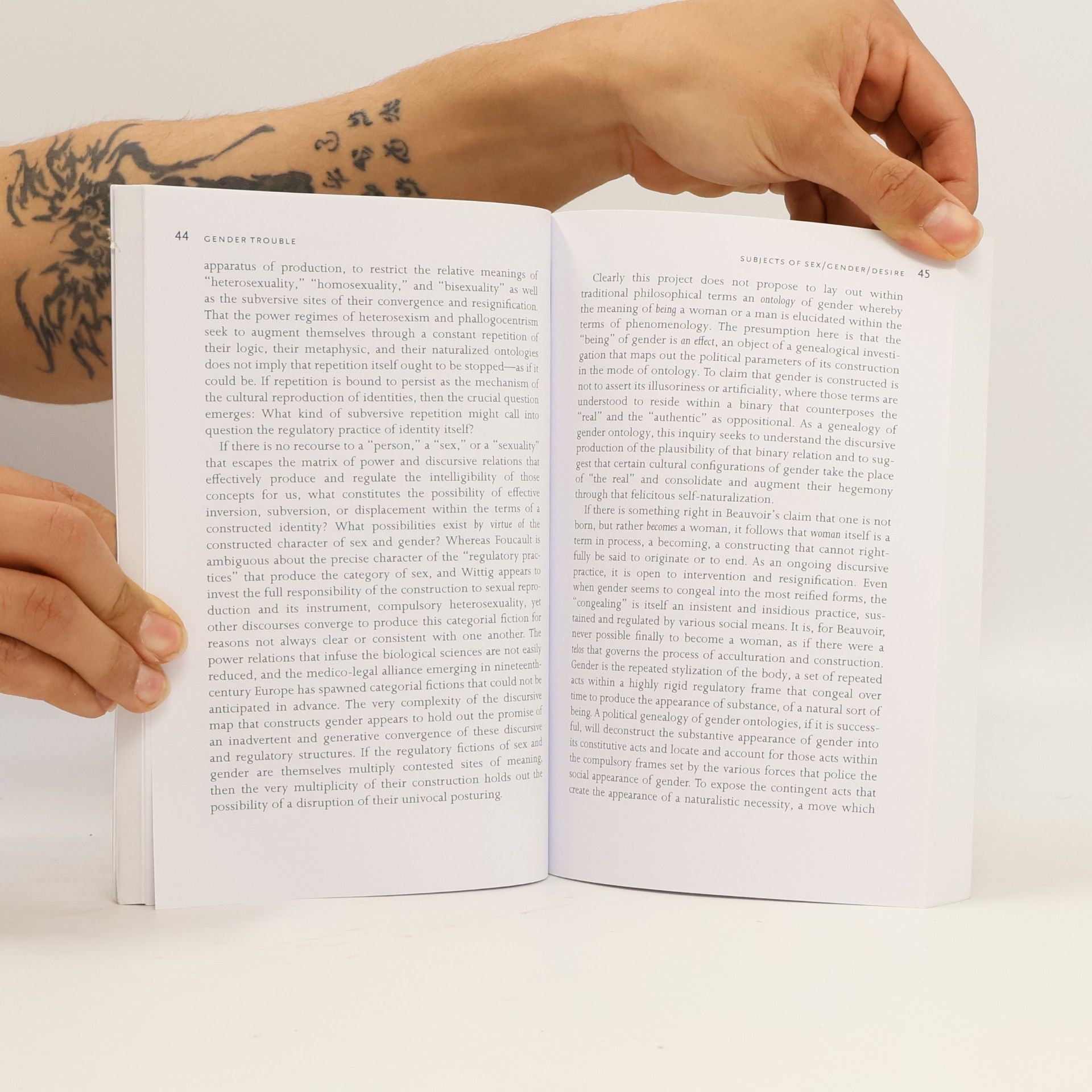 Judith Butler Gender trouble : feminism and the subversion of identity