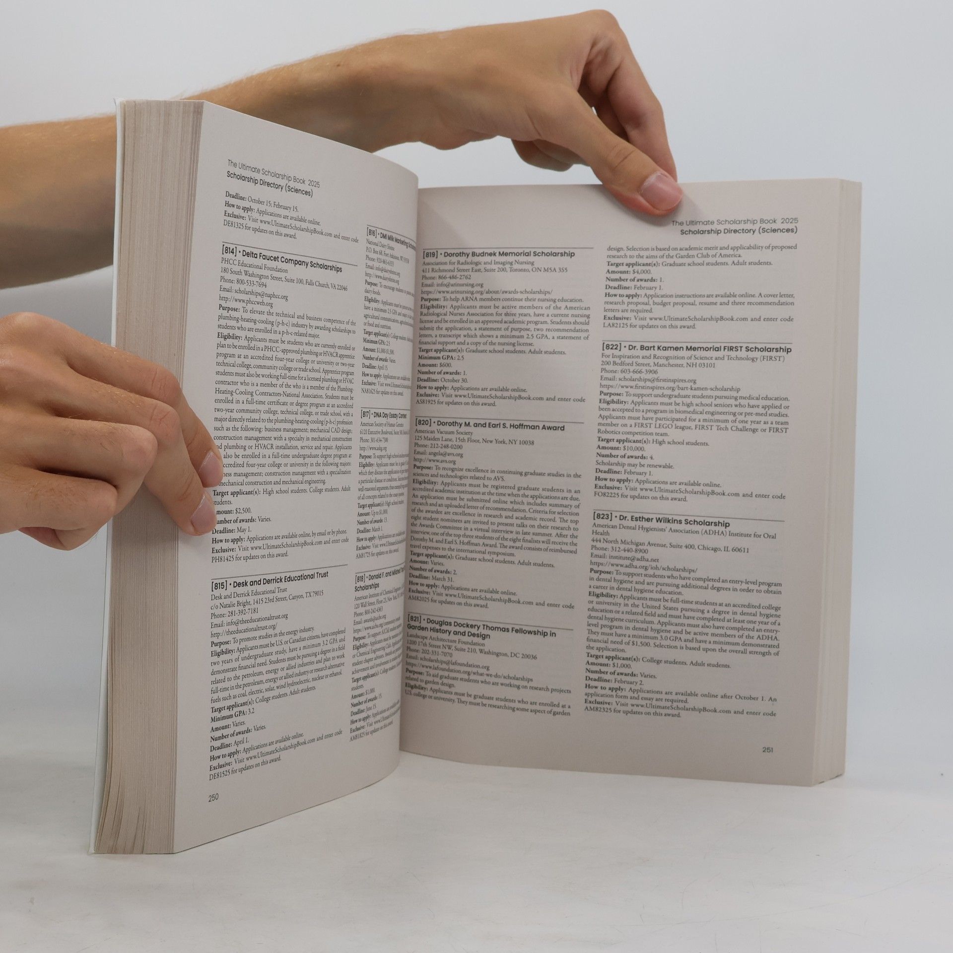 Tanabe Ultimate Scholarship Book 2025