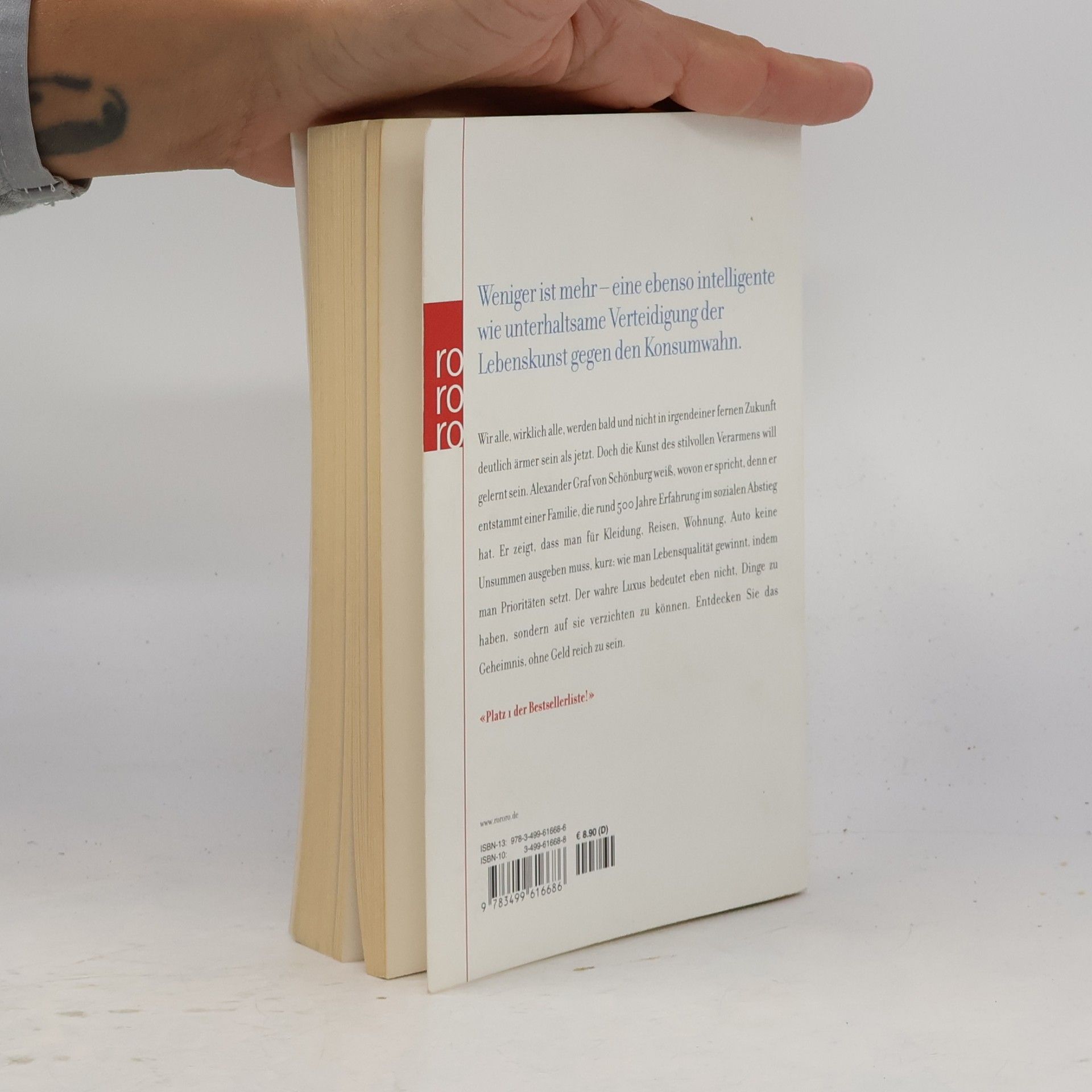Alexander von Schönburg Die Kunst des stilvollen Verarmens