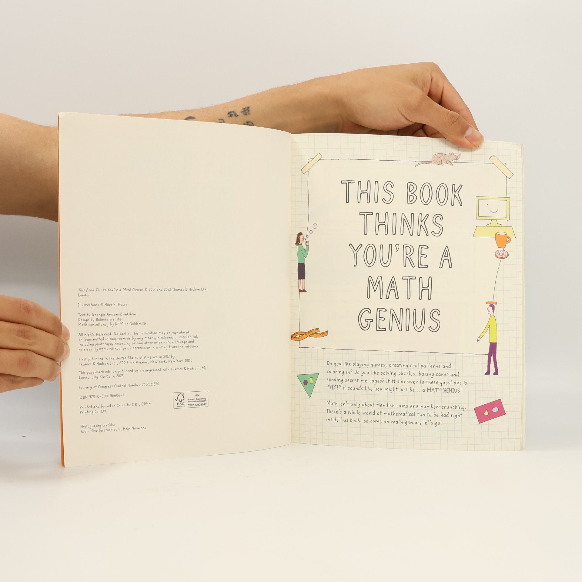 Harriet Russell This Book Thinks You're a Math Genius