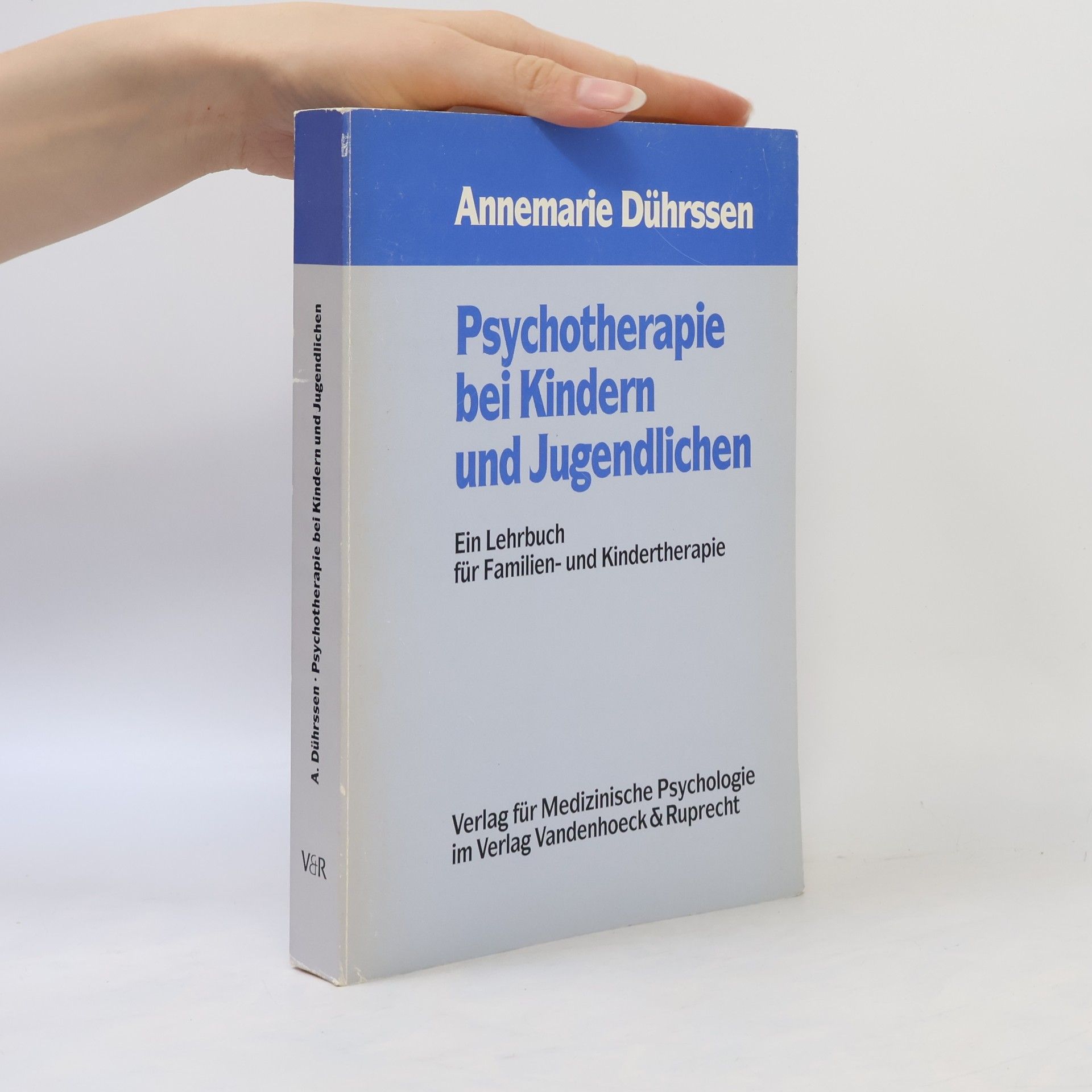 Annemarie Dührssen Psychotherapie bei Kindern und Jugendlichen