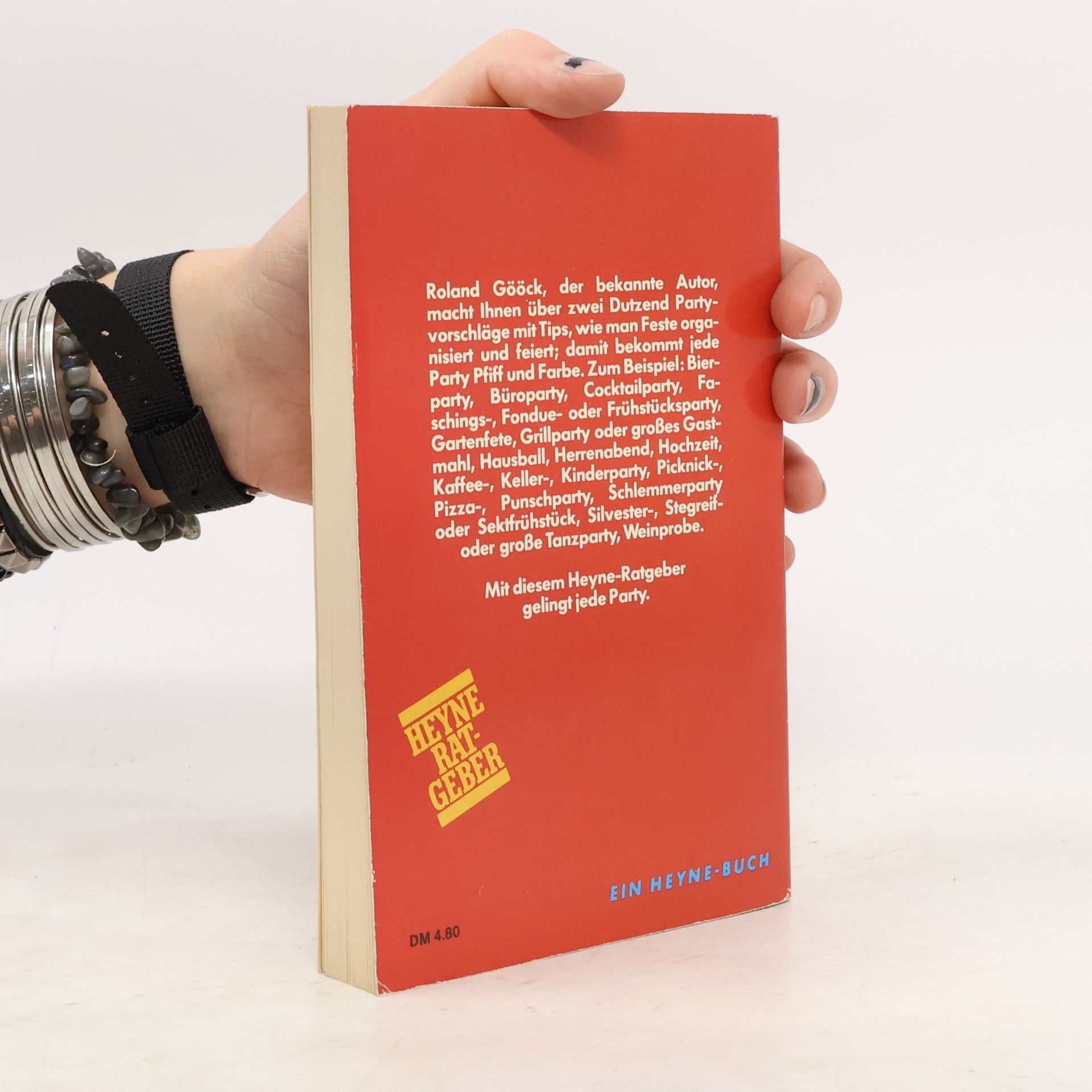 Roland Gööck Das Party-Buch